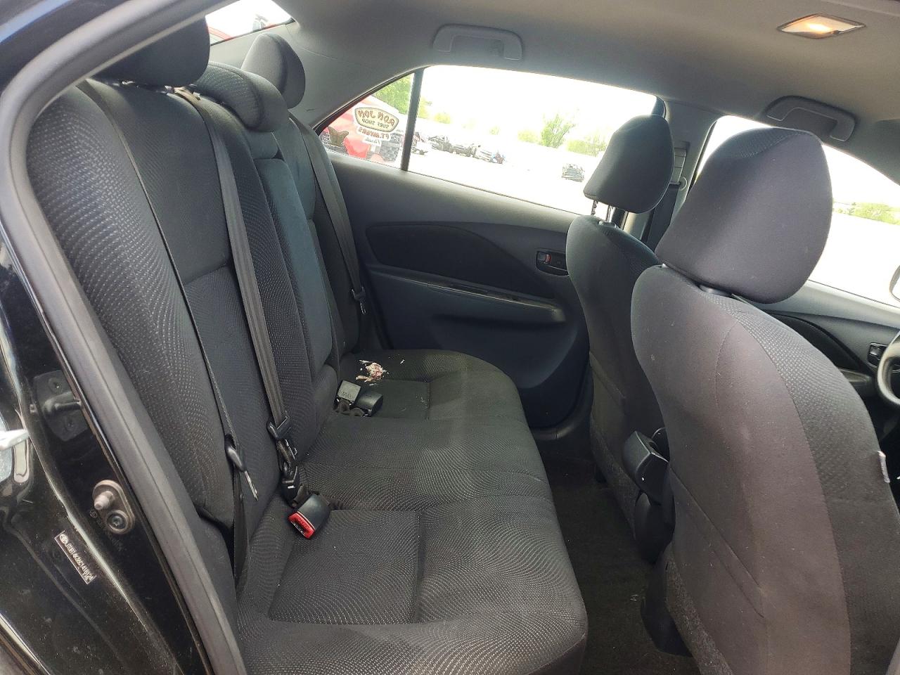 2012 Toyota Yaris Fleet Black vin: JTDBT4K36C1418124
