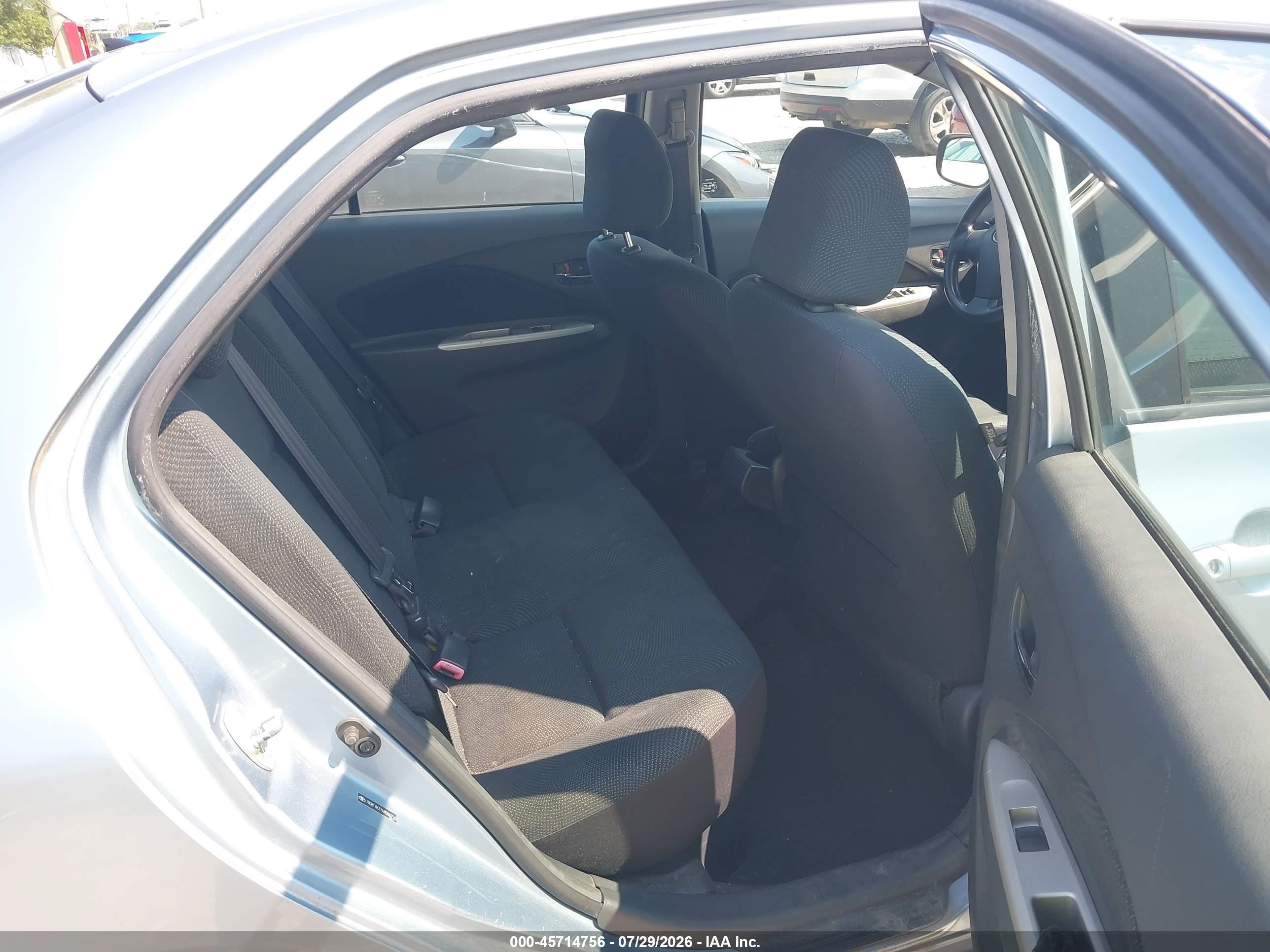 2010 Toyota Yaris   Синий vin: JTDBT4K37A4066716