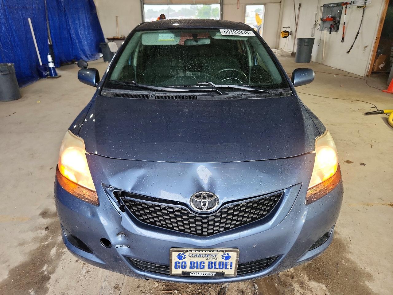 2012 Toyota Yaris Fleet Blue vin: JTDBT4K37C1419475