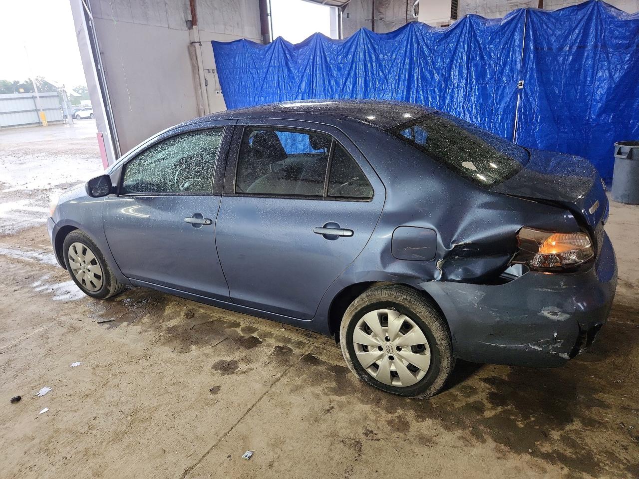 2012 Toyota Yaris Fleet Blue vin: JTDBT4K37C1419475
