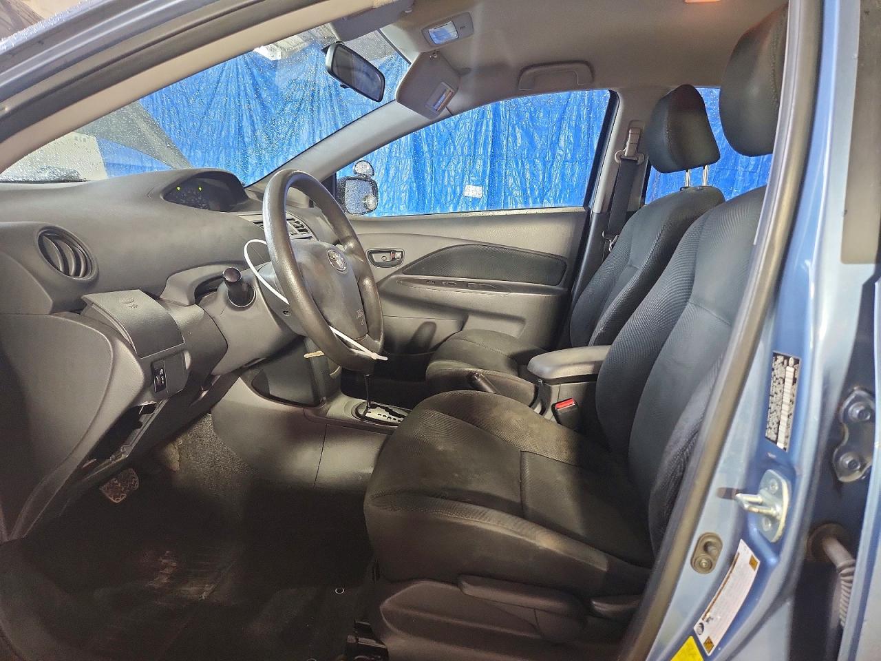 2012 Toyota Yaris Fleet Blue vin: JTDBT4K37C1419475