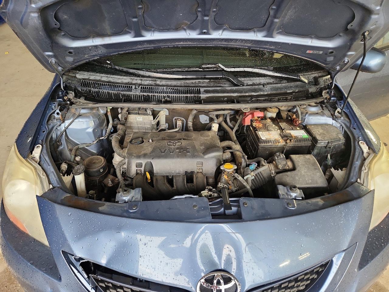 2012 Toyota Yaris Fleet Blue vin: JTDBT4K37C1419475