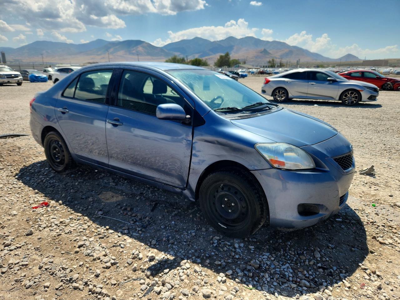 2012 Toyota Yaris Fleet Charcoal vin: JTDBT4K37CL010526