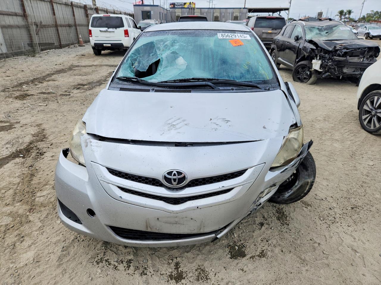 2012 Toyota Yaris Fleet Silver vin: JTDBT4K37CL019985