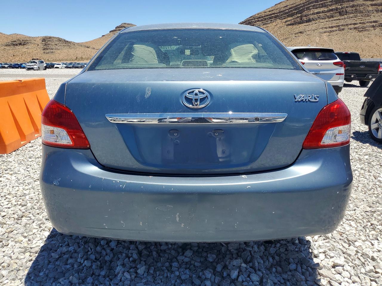 2012 Toyota Yaris Fleet Синий vin: JTDBT4K37CL022188