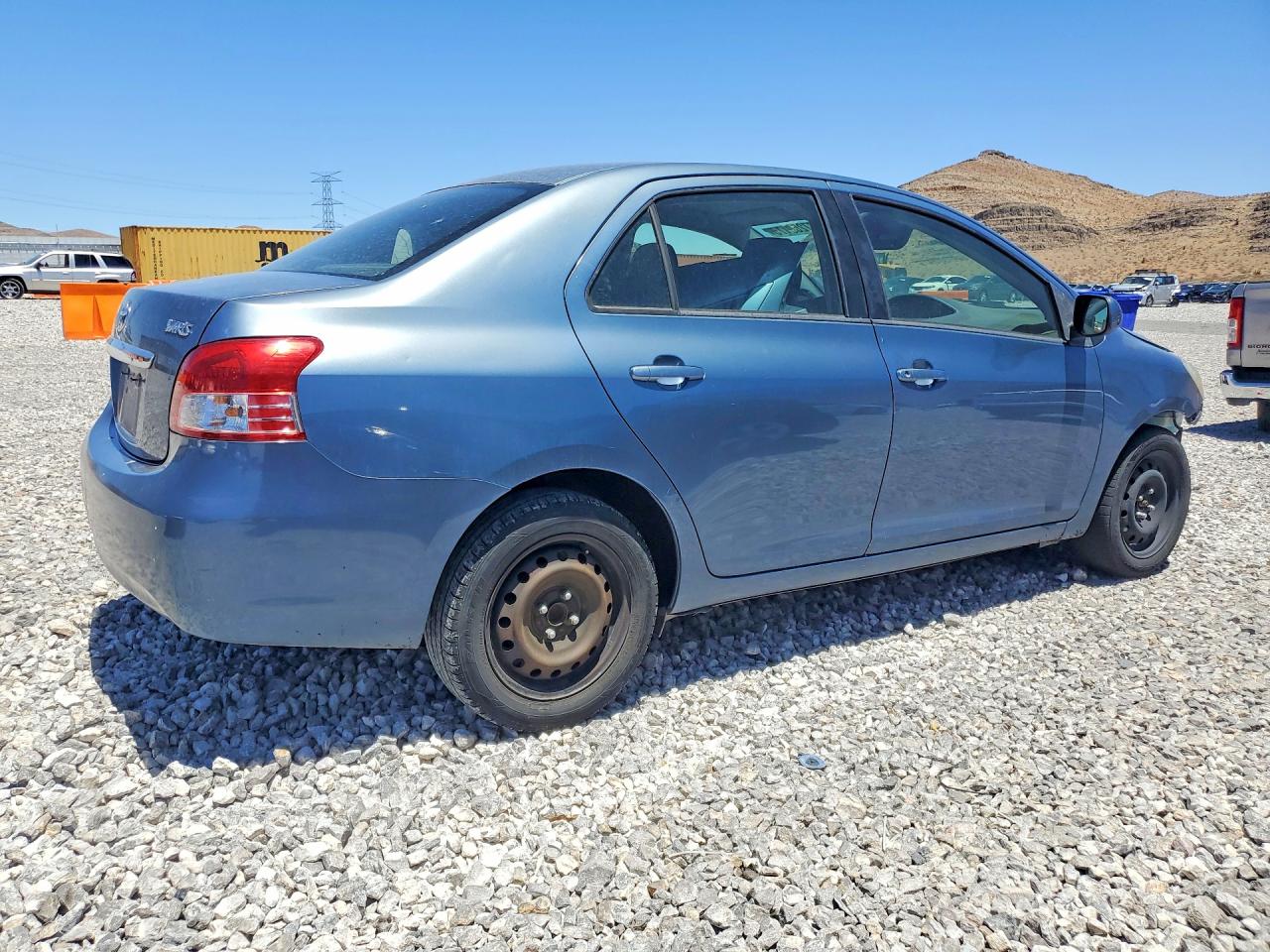 2012 Toyota Yaris Fleet Синий vin: JTDBT4K37CL022188