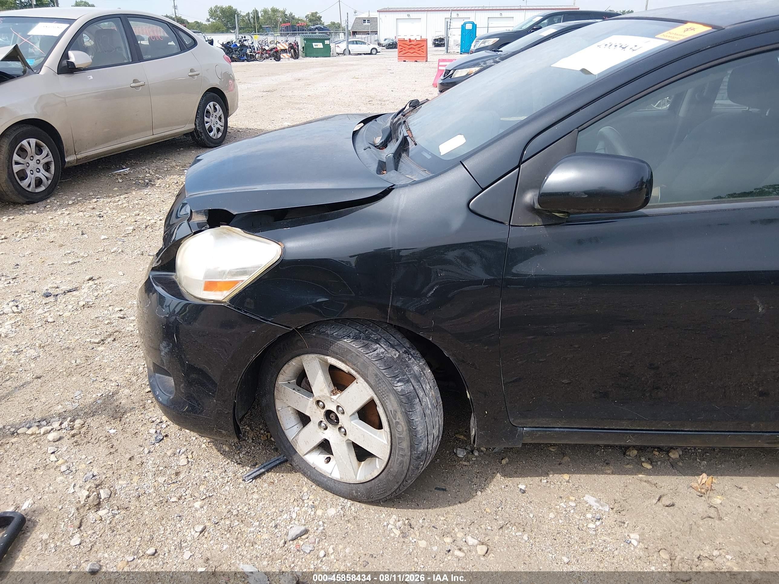 2012 Toyota Yaris   Black vin: JTDBT4K38C1416181