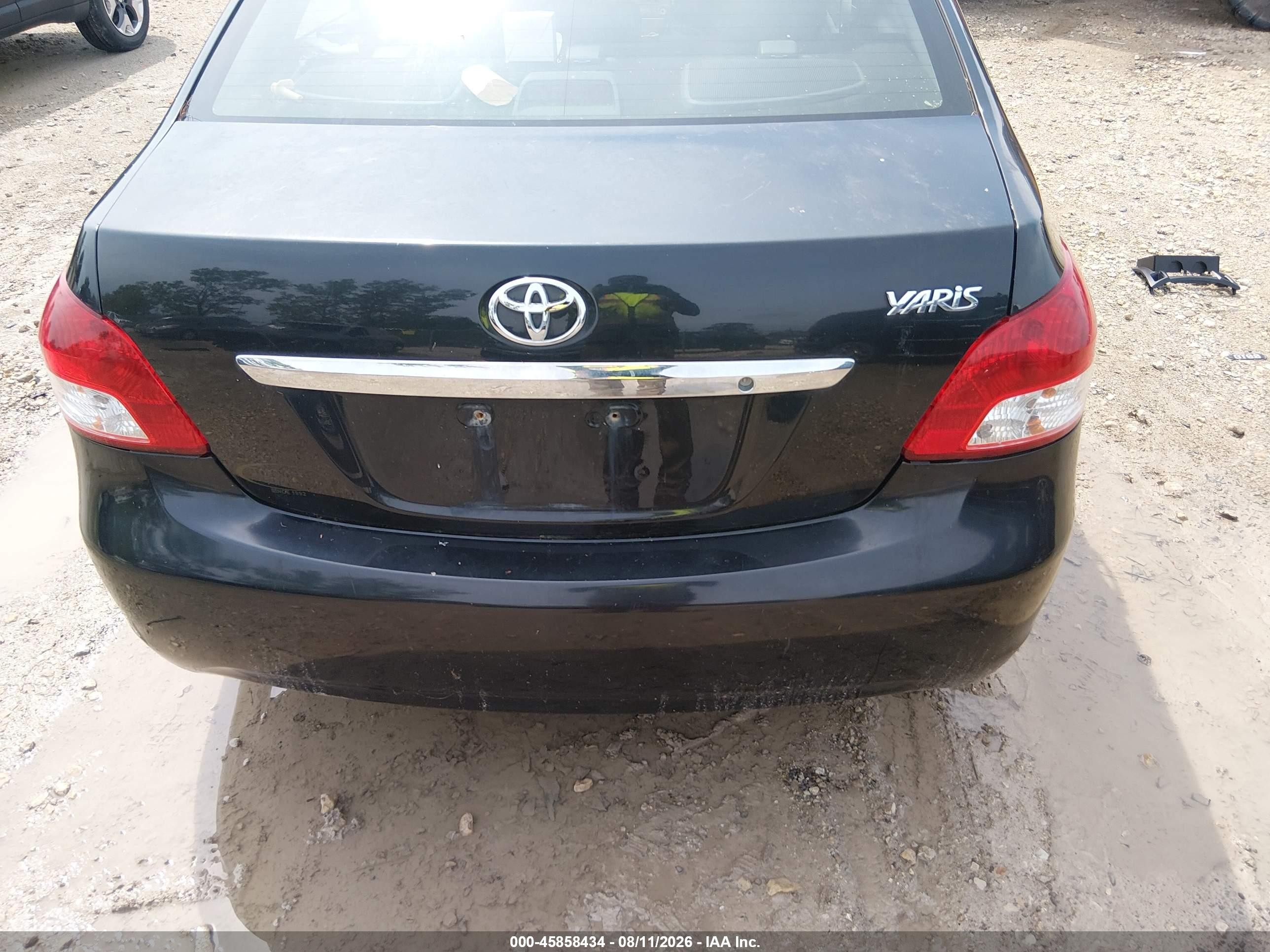 2012 Toyota Yaris   Black vin: JTDBT4K38C1416181