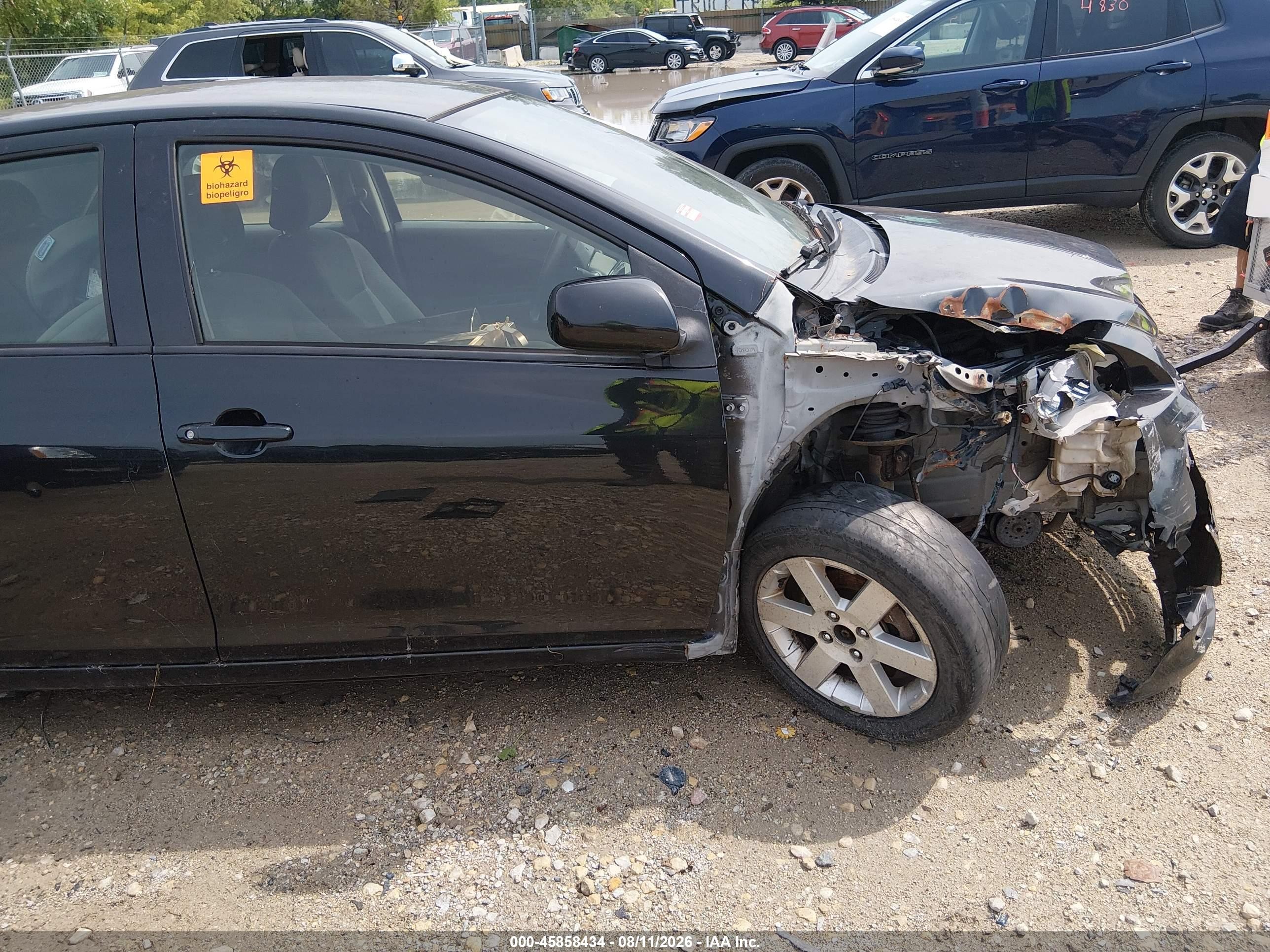 2012 Toyota Yaris   Black vin: JTDBT4K38C1416181