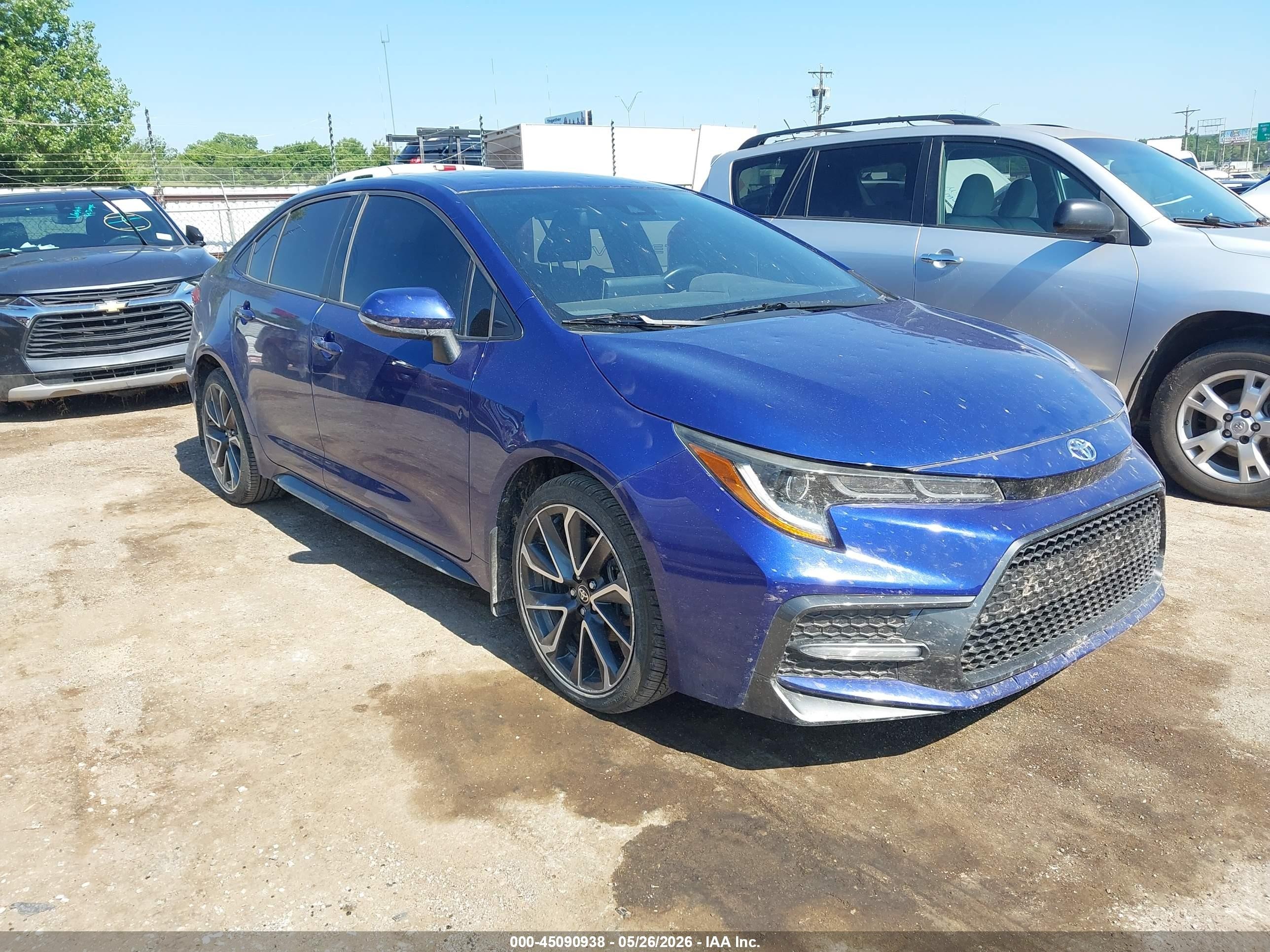 2010 Toyota Yaris   Blue vin: JTDBT4K39A1356604