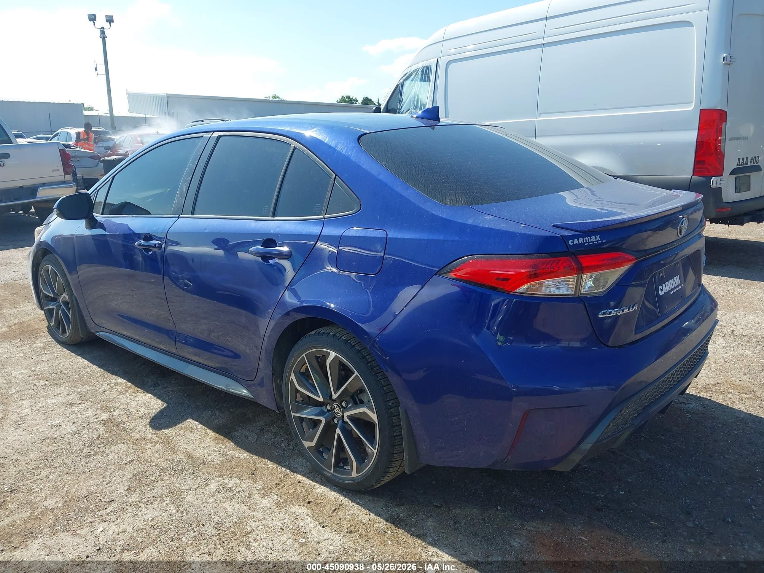 2010 Toyota Yaris   Blue vin: JTDBT4K39A1356604