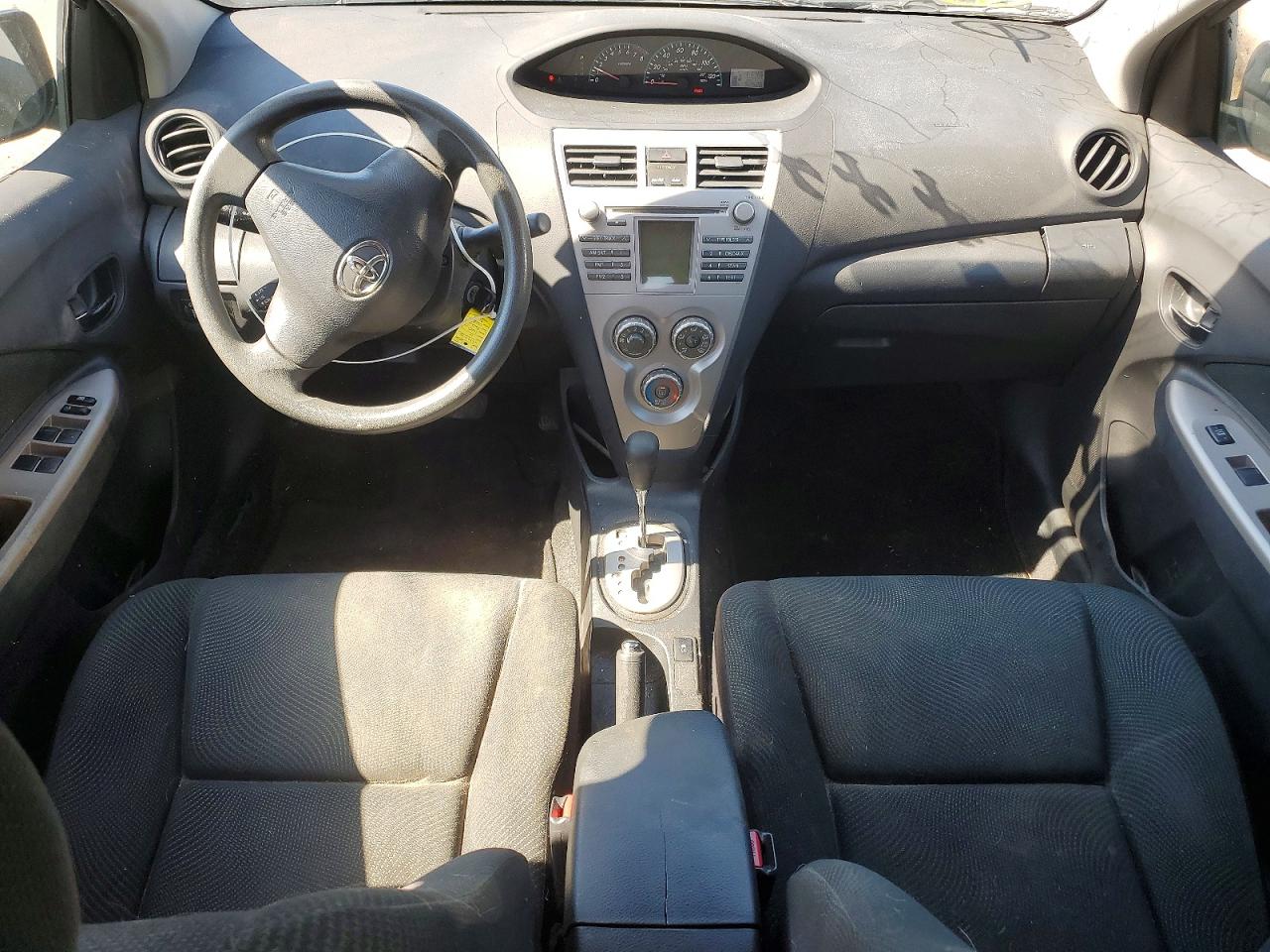 2010 Toyota Yaris Base Black vin: JTDBT4K39A4065812