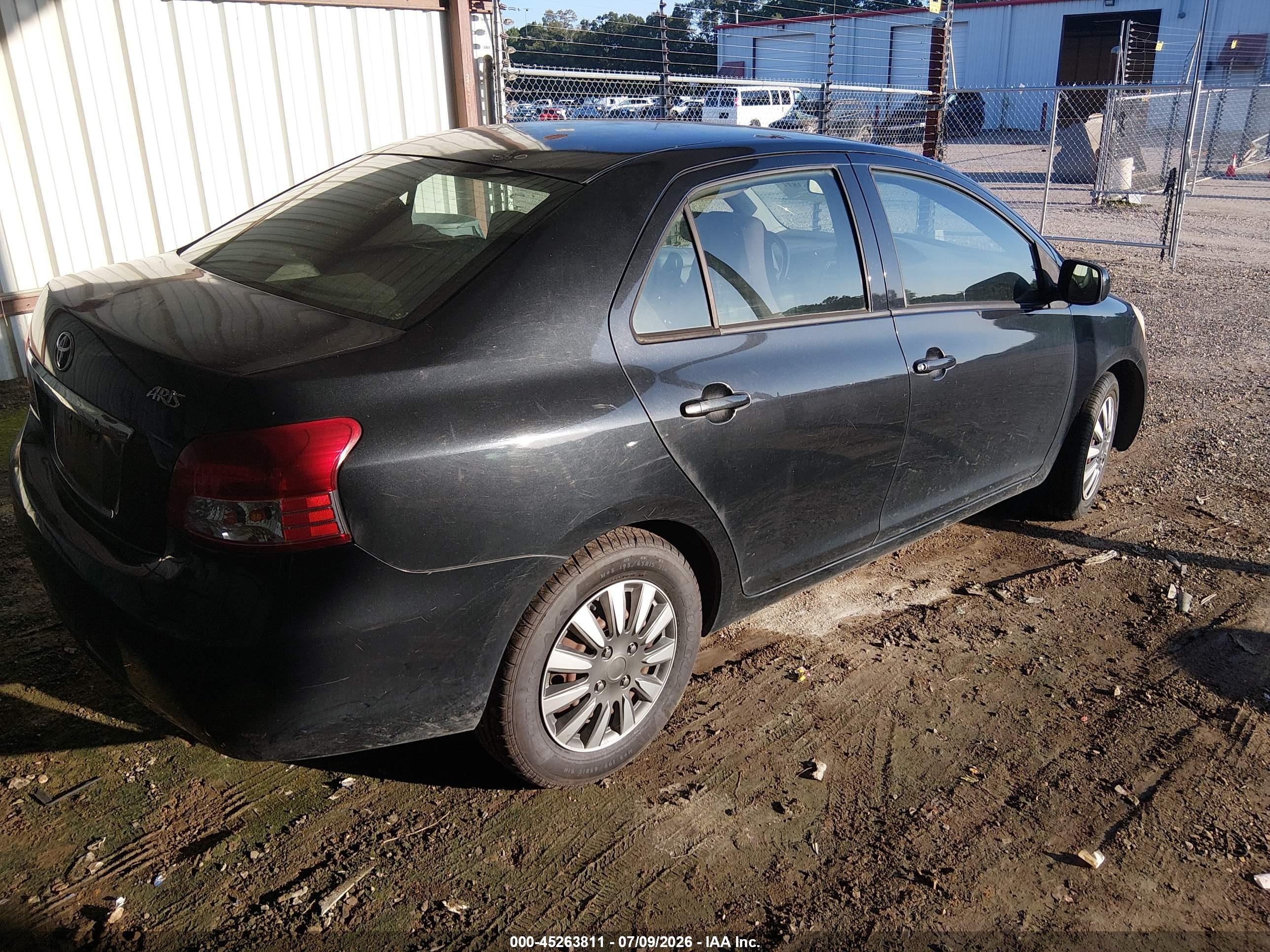 2012 Toyota Yaris   Black vin: JTDBT4K39CL017915
