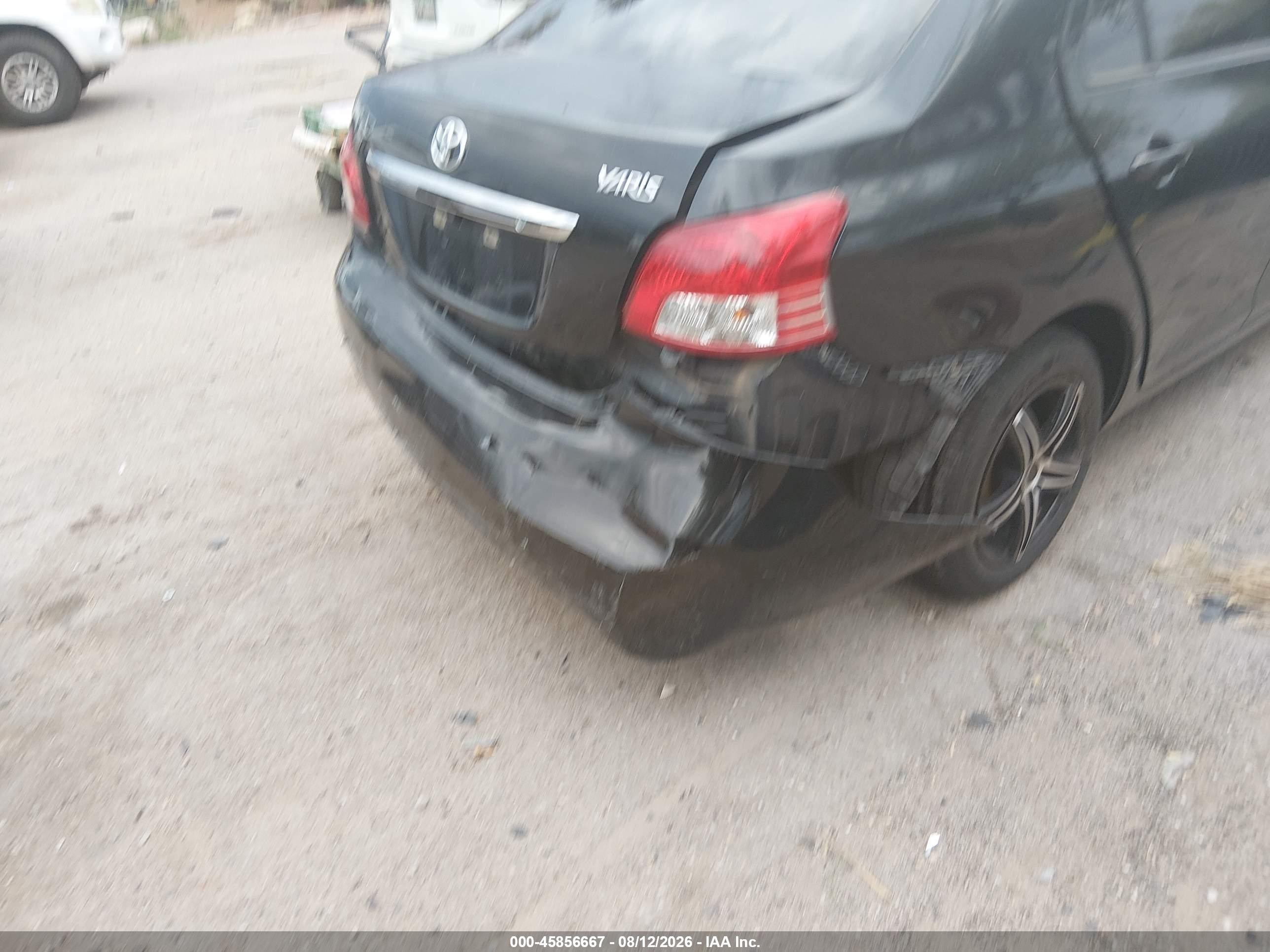 2012 Toyota Yaris   Черный vin: JTDBT4K39CL019079