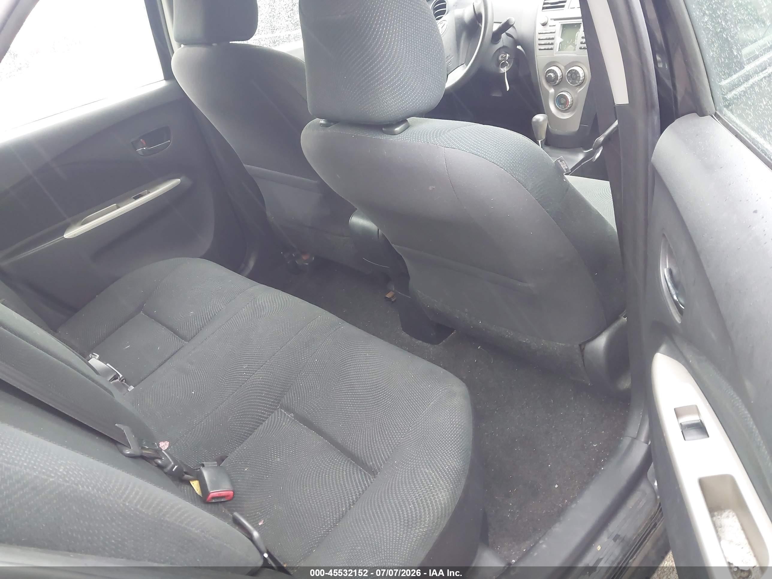 2010 Toyota Yaris   Black vin: JTDBT4K3XA1367322