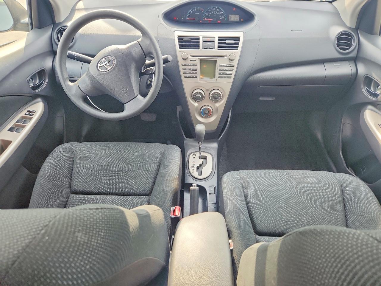 2010 Toyota Yaris Base Gray vin: JTDBT4K3XA1376523