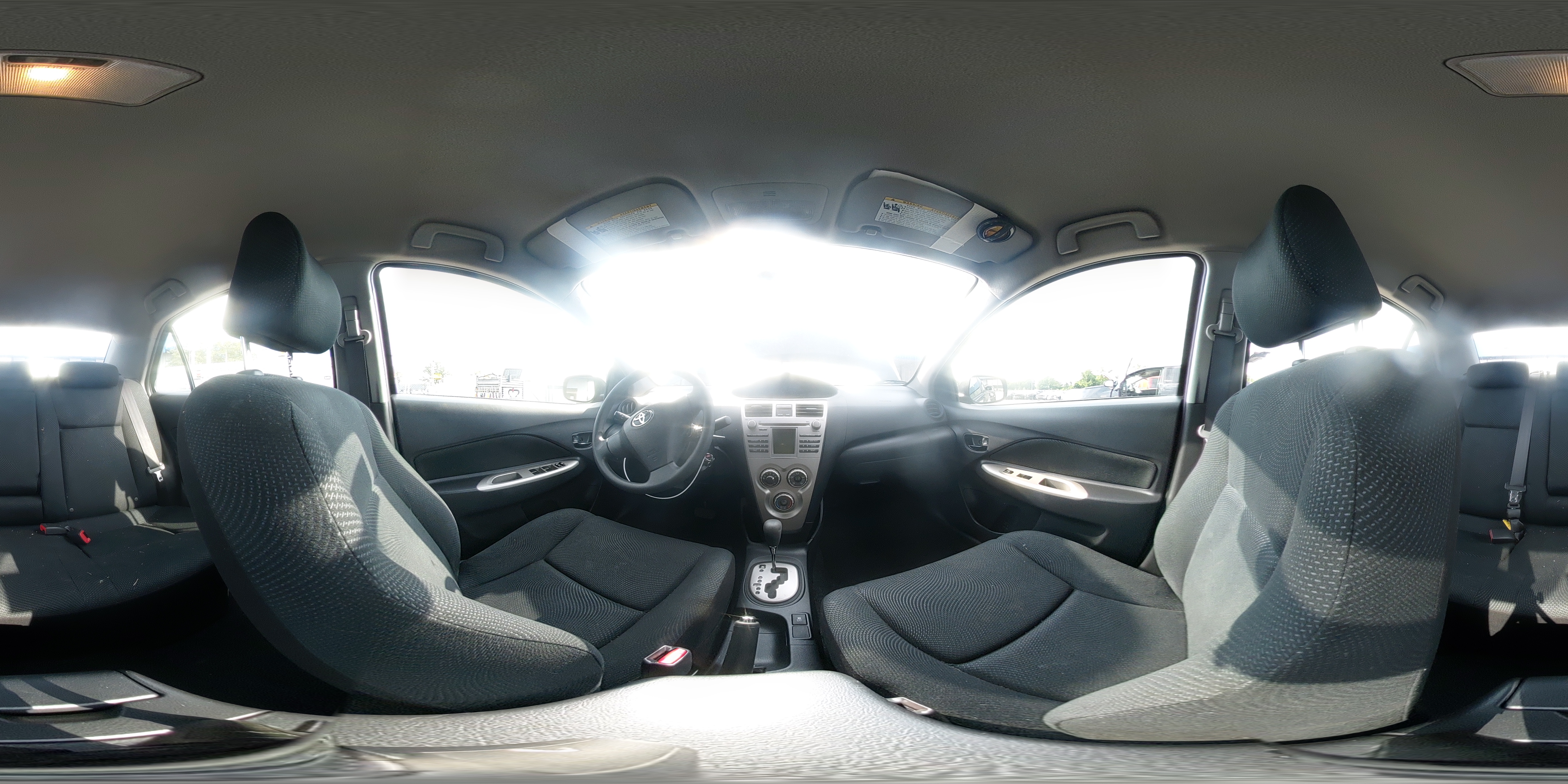 2010 Toyota Yaris Base Gray vin: JTDBT4K3XA1376523
