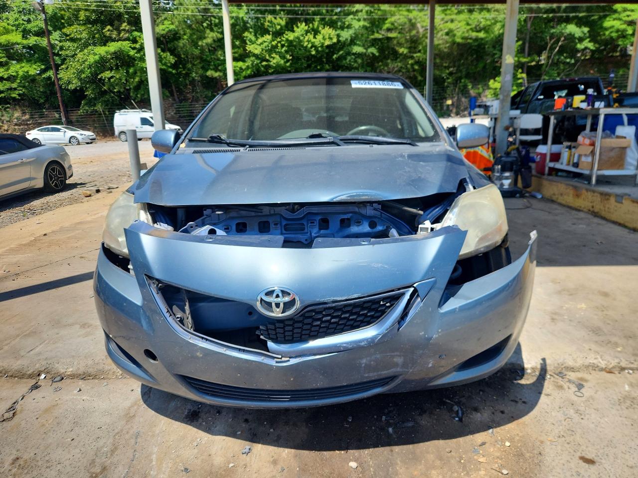 2012 Toyota Yaris Fleet Turquoise vin: JTDBT4K3XCL011136