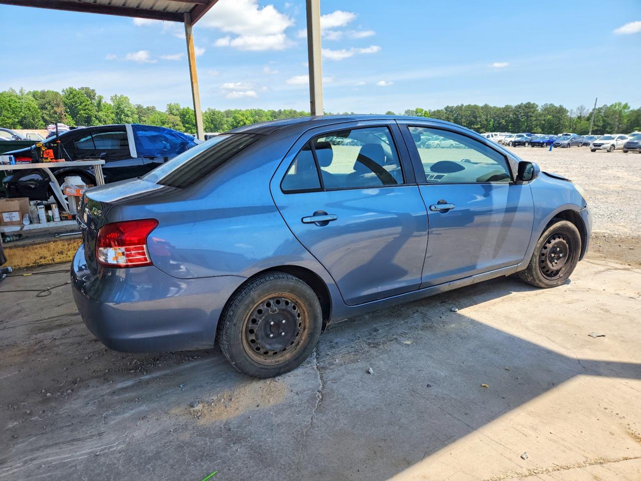 2012 Toyota Yaris Fleet Turquoise vin: JTDBT4K3XCL011136