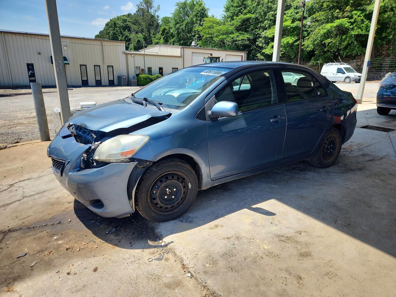 2012 Toyota Yaris Fleet Turquoise vin: JTDBT4K3XCL011136