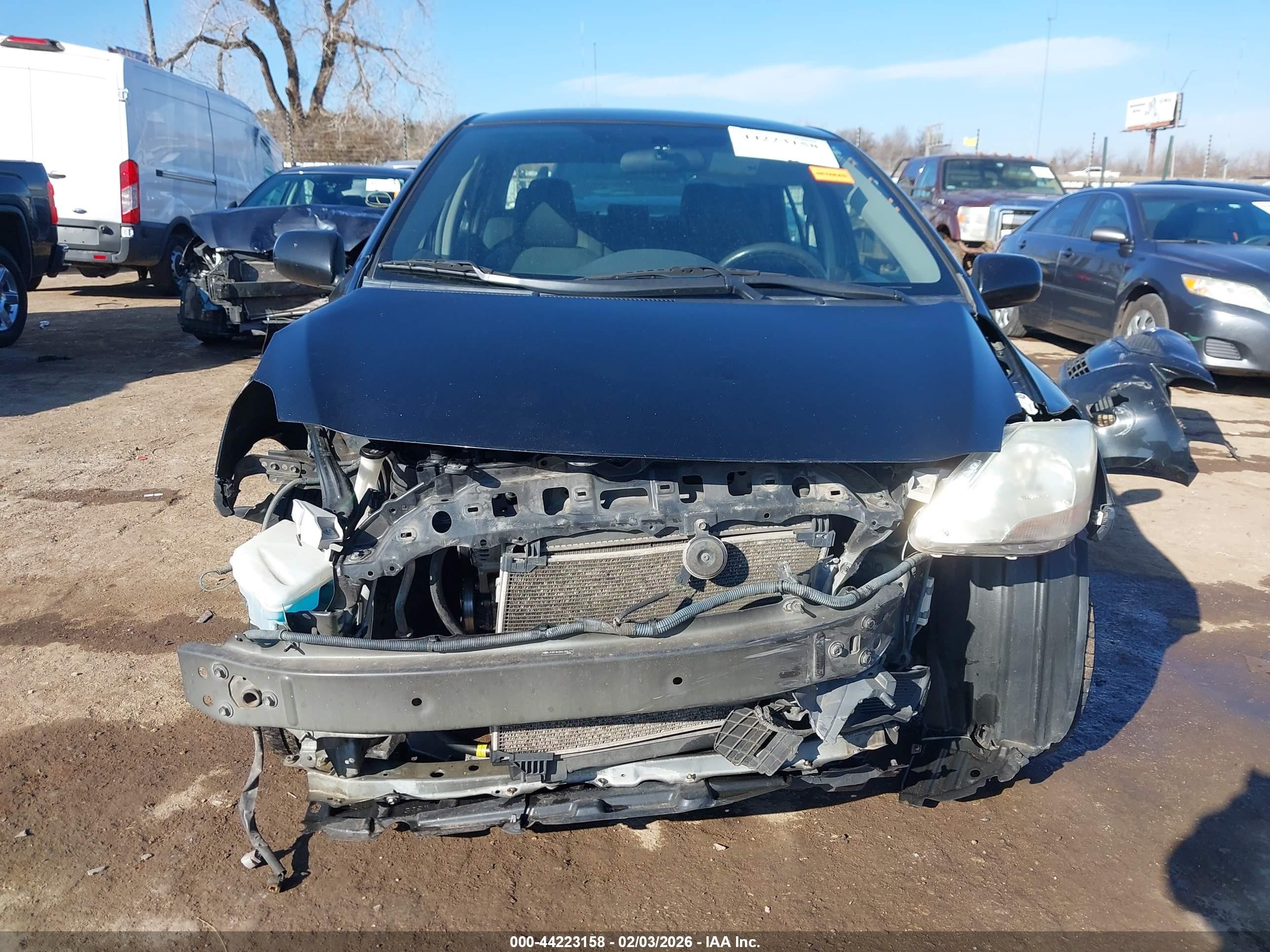 2012 Toyota Yaris Black vin: JTDBT4K3XCL026719