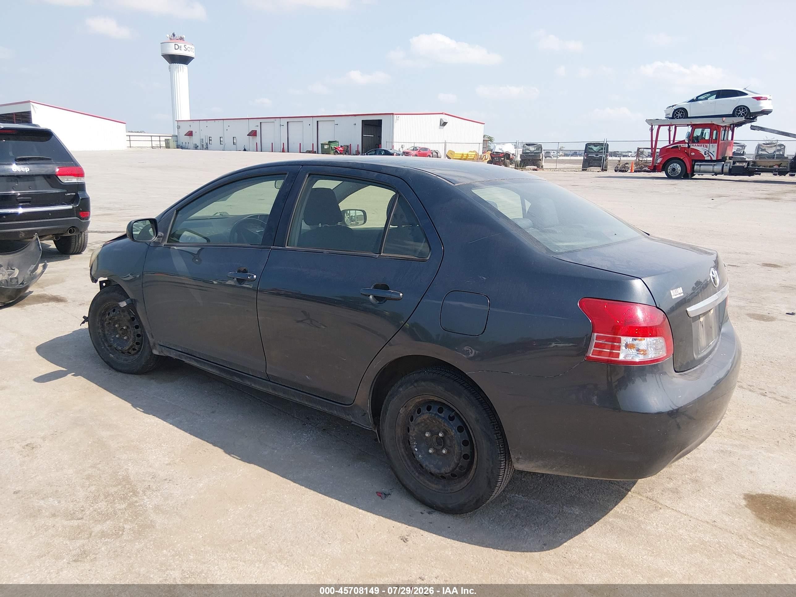 2012 Toyota Yaris   Gray vin: JTDBT4K3XCL034481