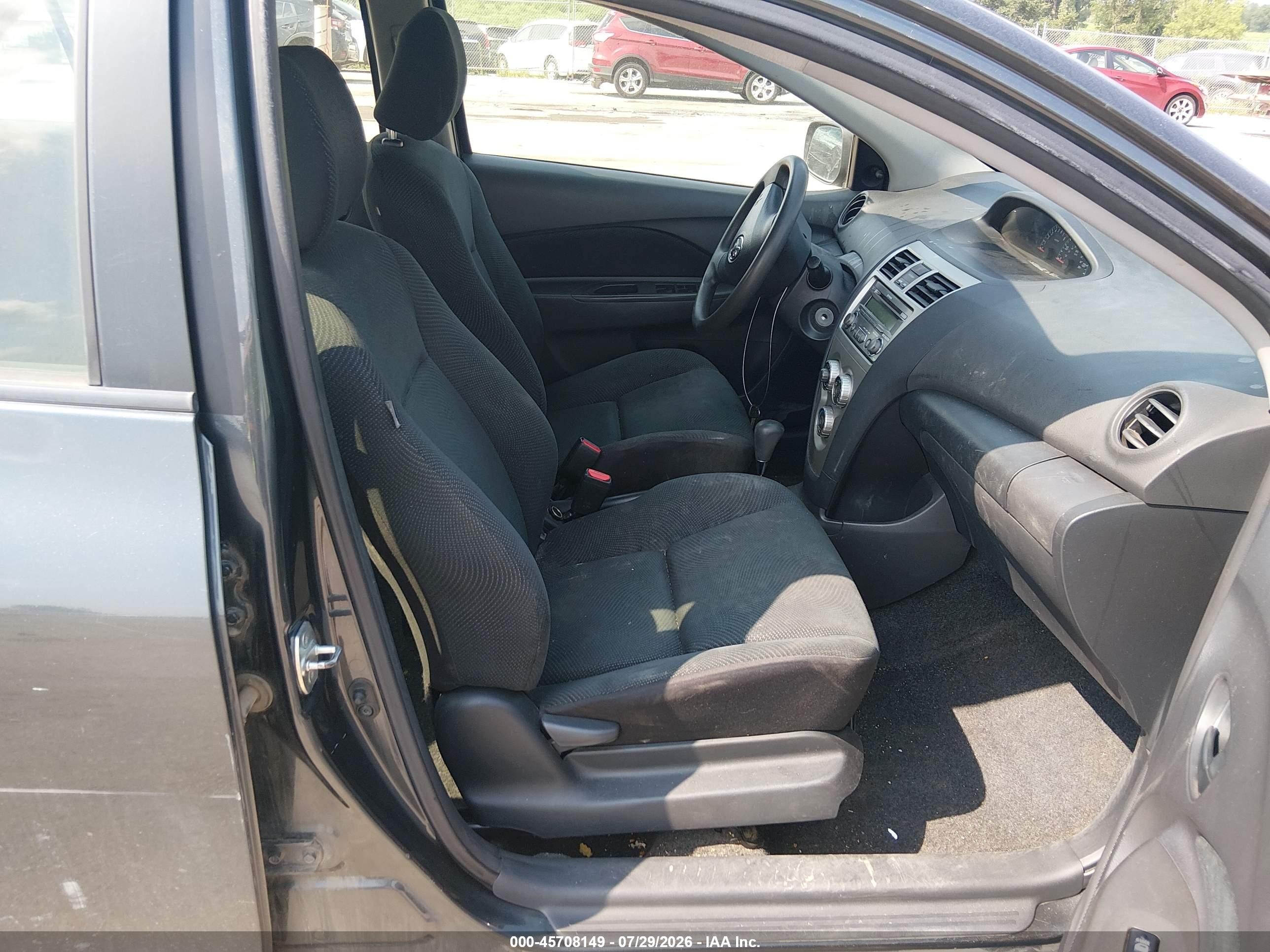 2012 Toyota Yaris   Gray vin: JTDBT4K3XCL034481