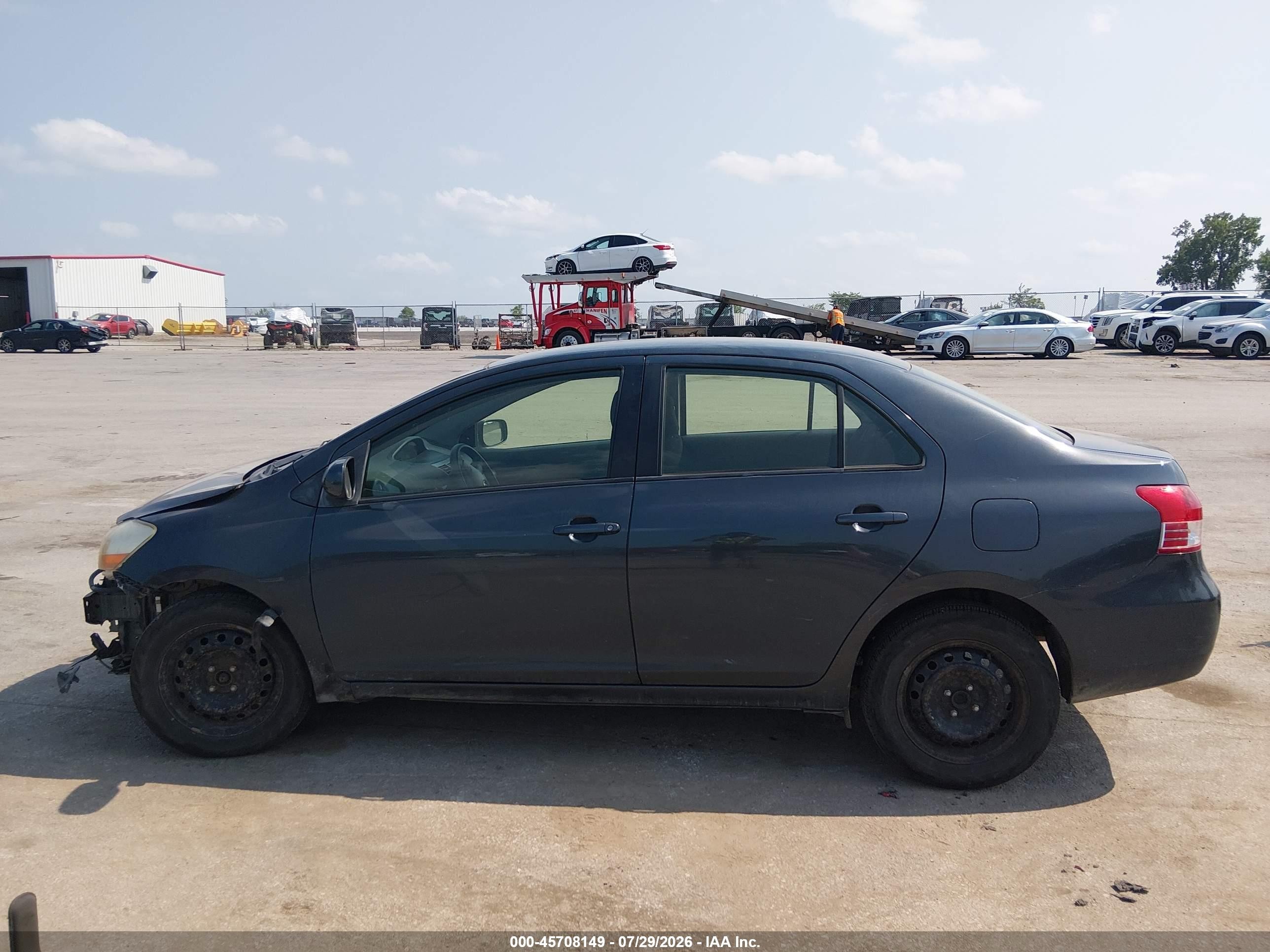 2012 Toyota Yaris   Gray vin: JTDBT4K3XCL034481
