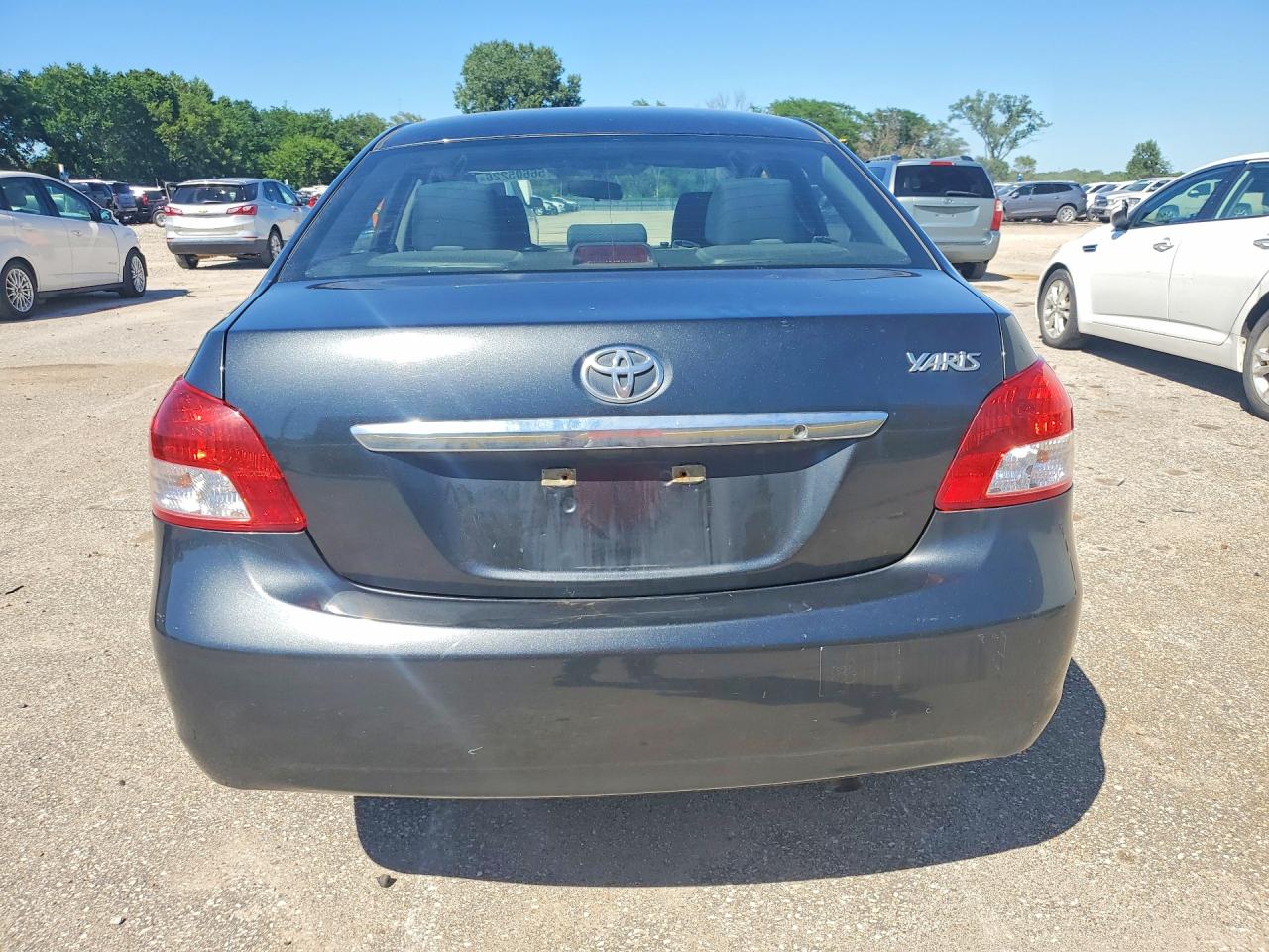 2012 Toyota Yaris Fleet Gray vin: JTDBT4K3XCL036800