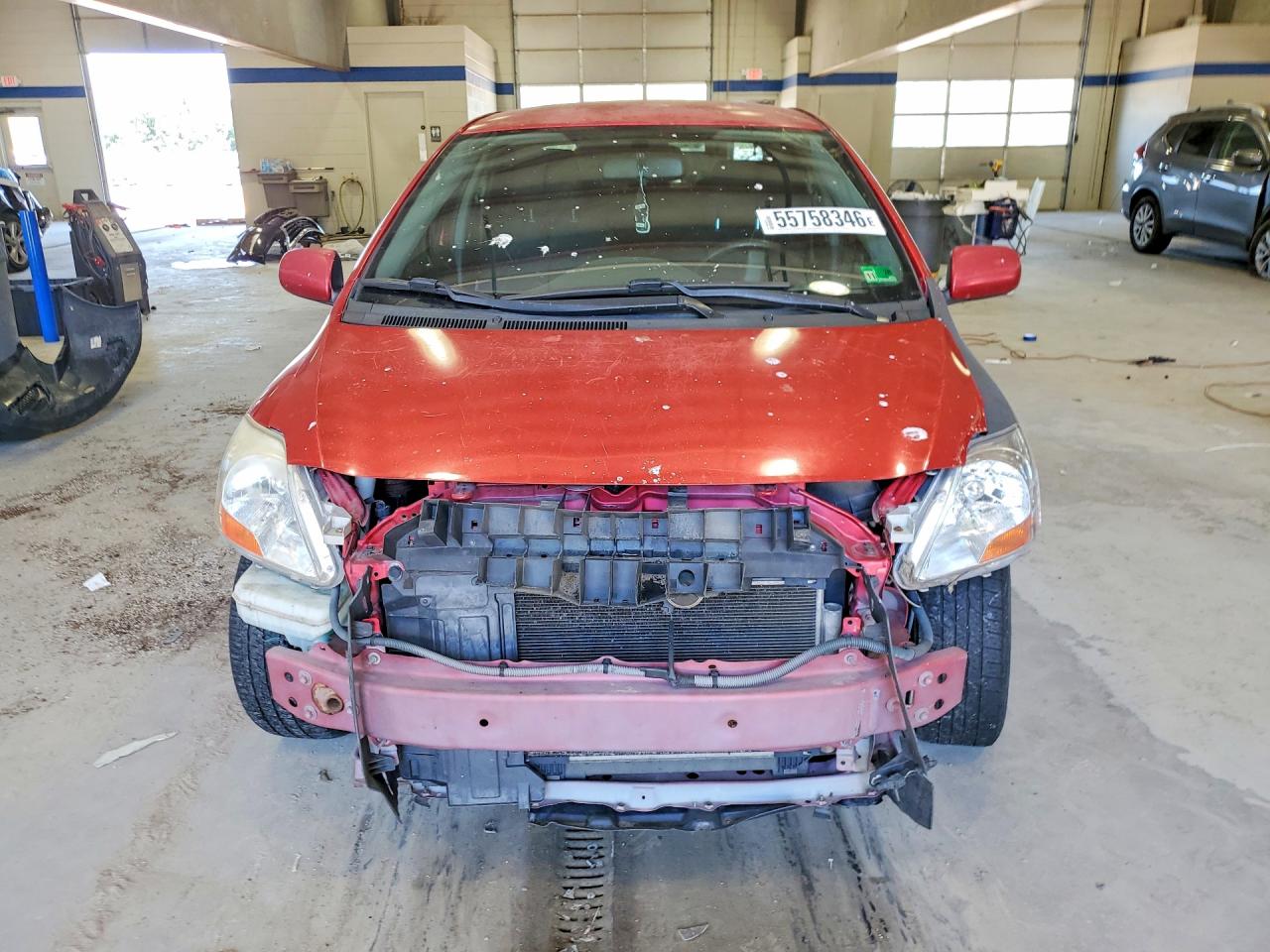 2008 Toyota Yaris Base Red vin: JTDBT903084037245