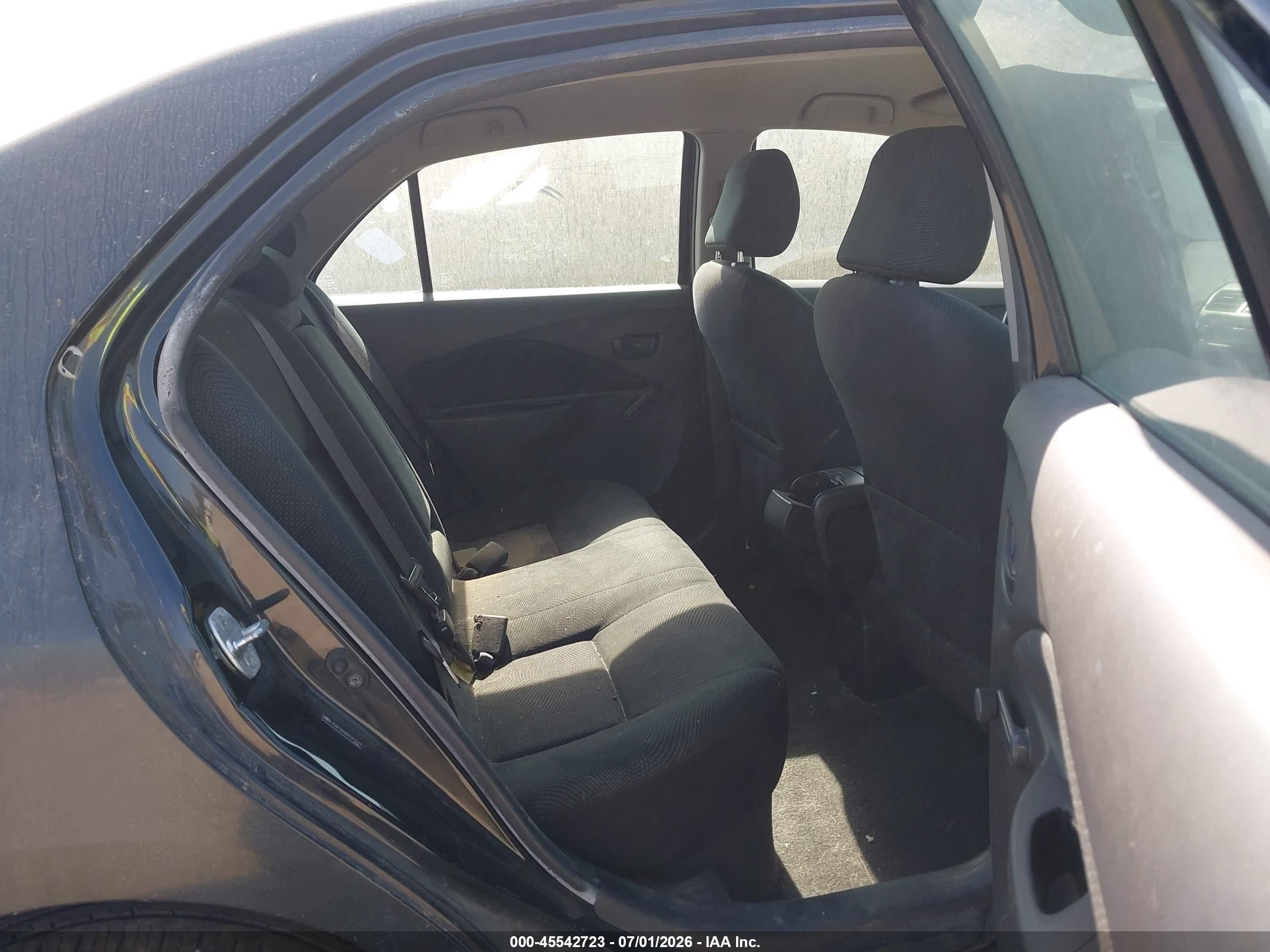 2009 Toyota Yaris   Black vin: JTDBT903091317671