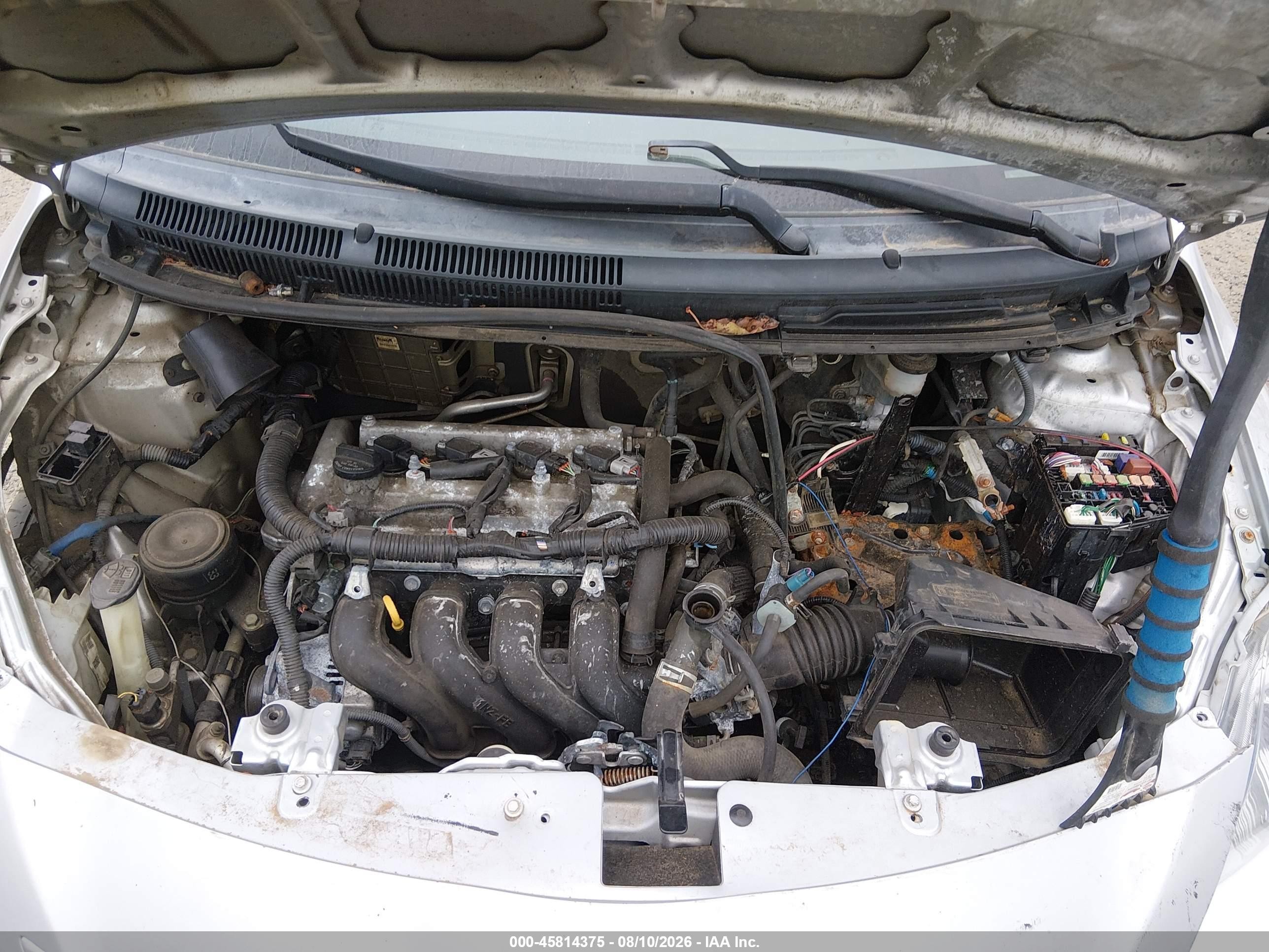 2009 Toyota Yaris   Серый vin: JTDBT903091332929