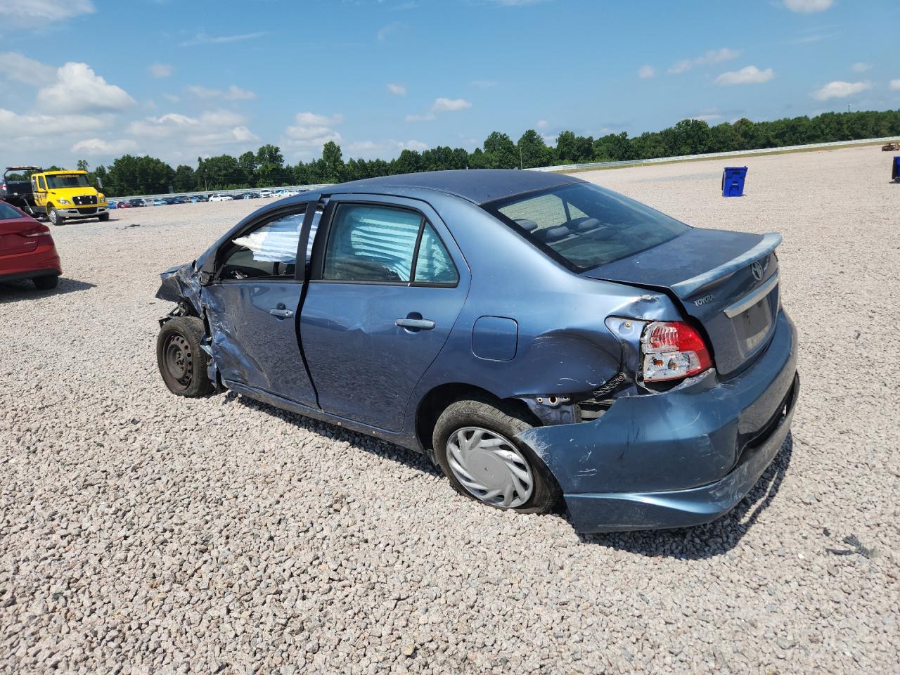 2007 Toyota Yaris S Blue vin: JTDBT903371064164