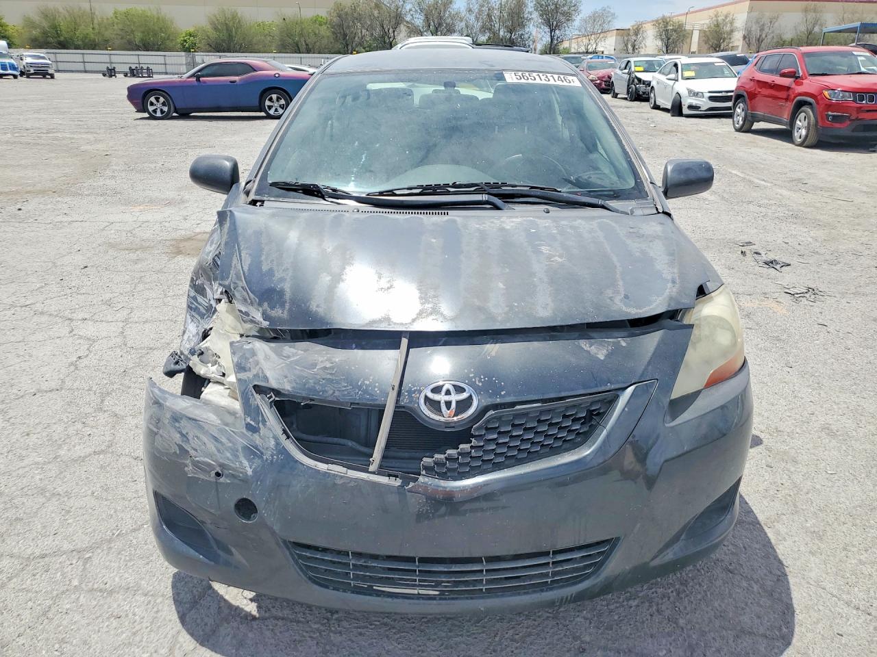 2009 Toyota Yaris Base Charcoal vin: JTDBT903391301075