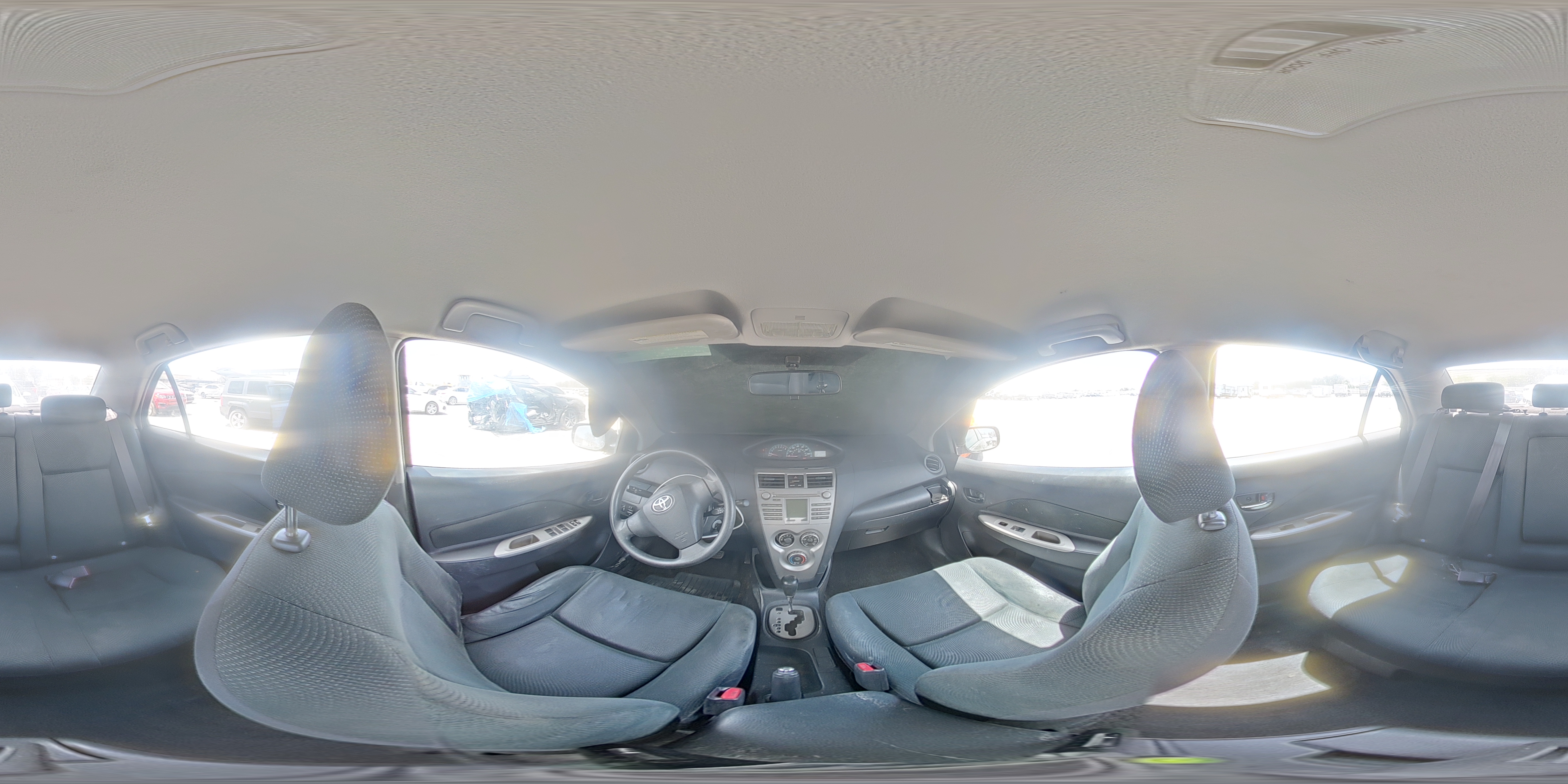 2009 Toyota Yaris Base Charcoal vin: JTDBT903391301075