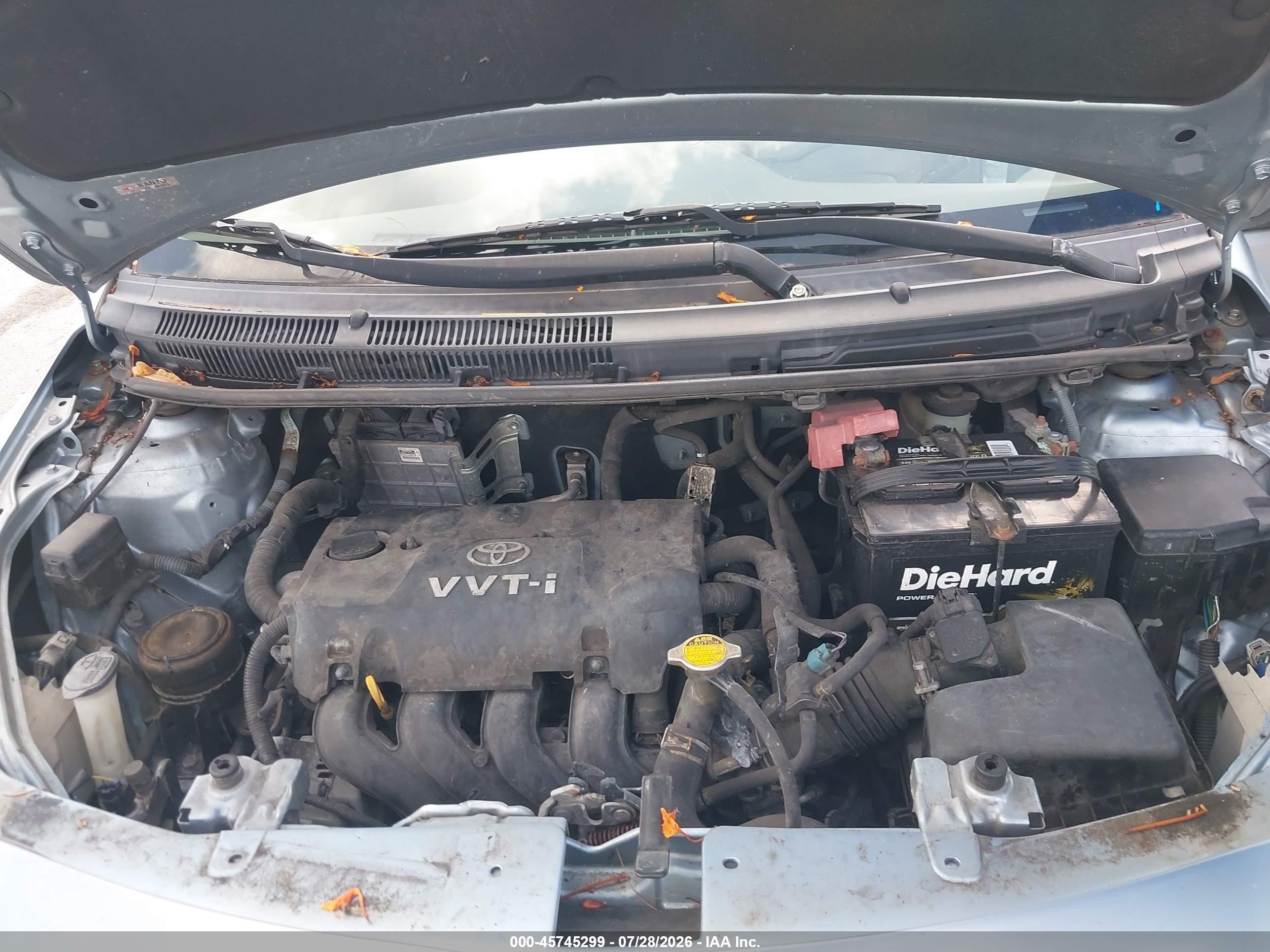 2009 Toyota Yaris   Blue vin: JTDBT903391313131