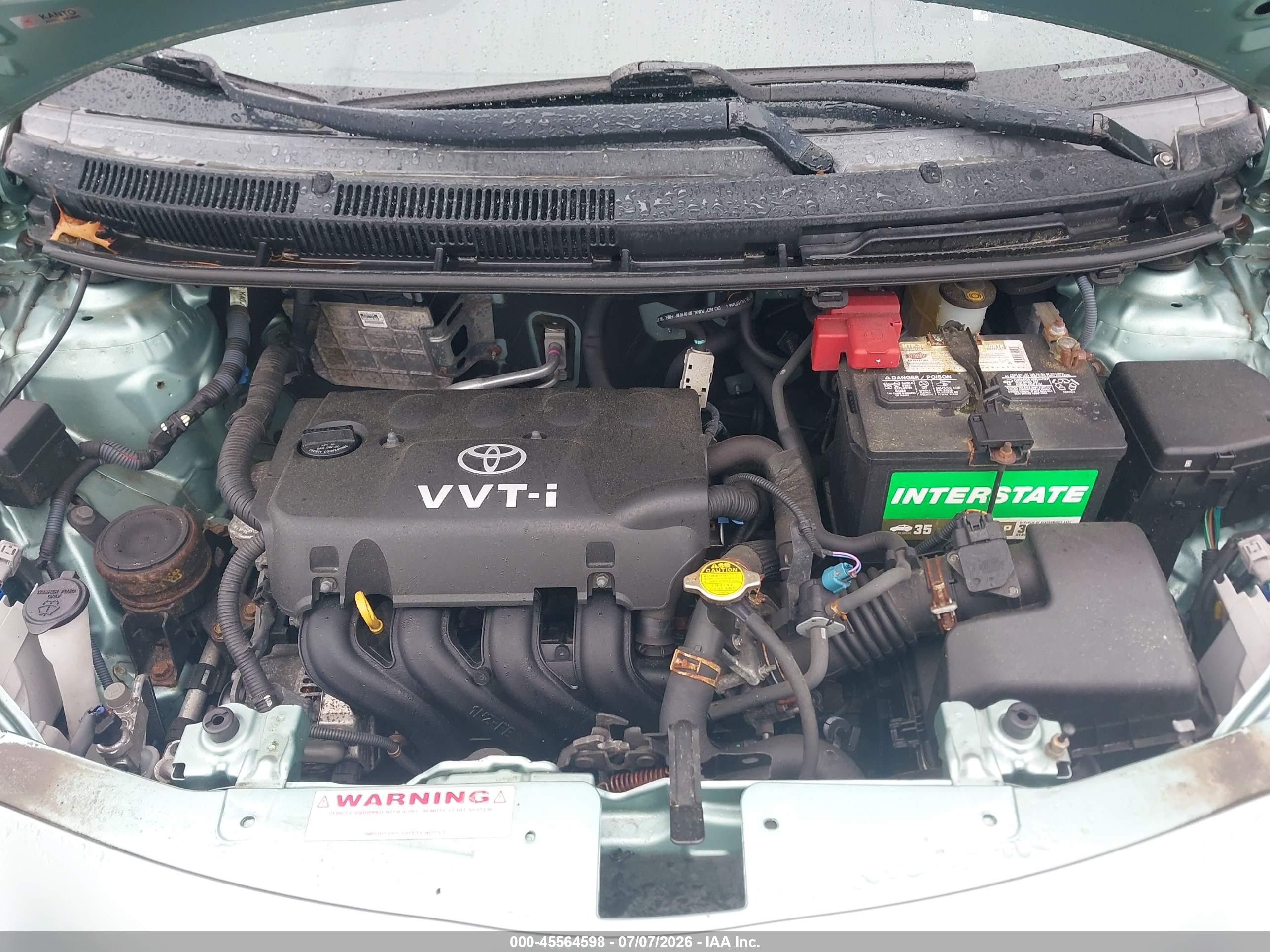2009 Toyota Yaris   Green vin: JTDBT903391318359