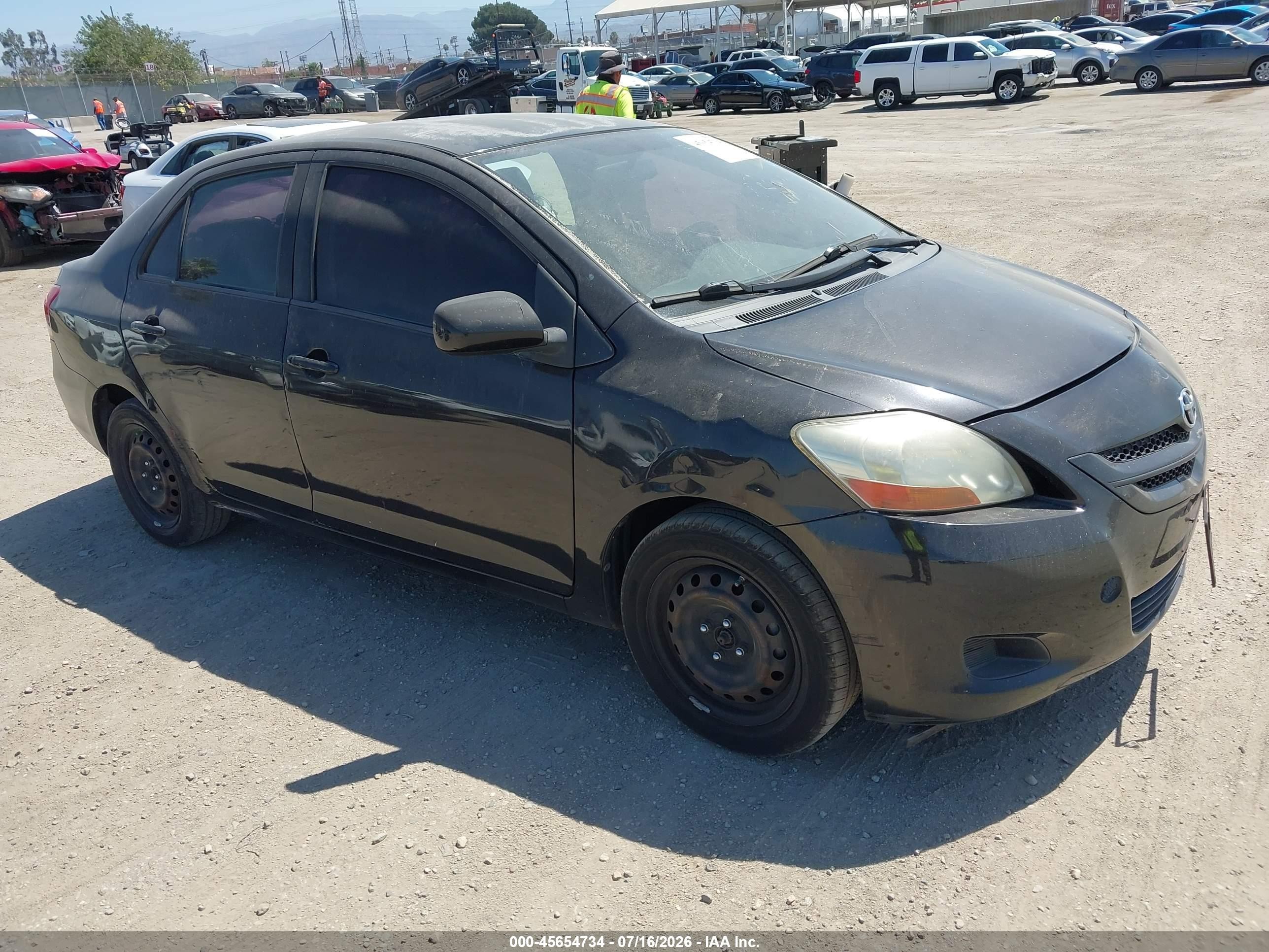 2009 Toyota Yaris   Black vin: JTDBT903391332018
