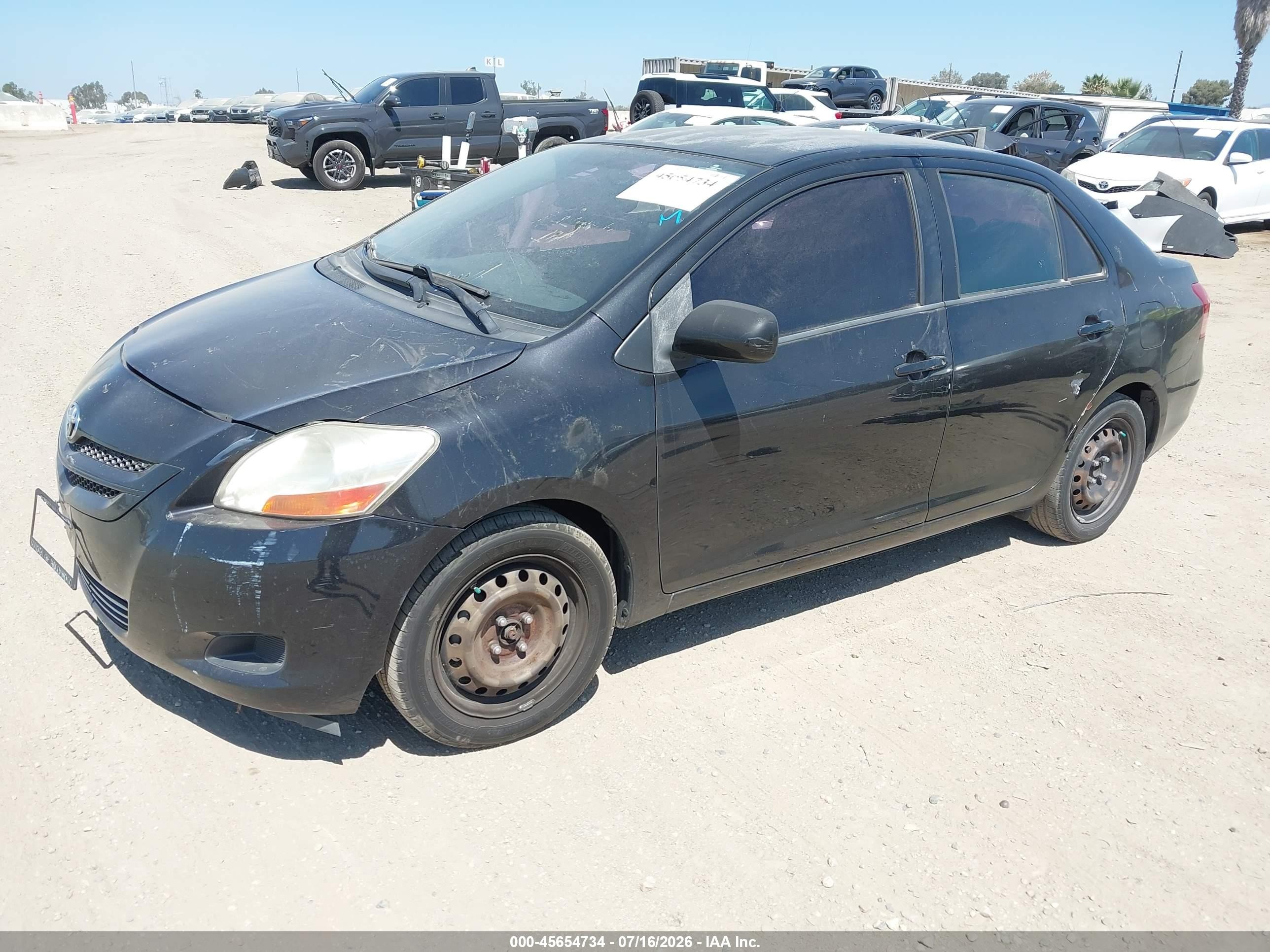2009 Toyota Yaris   Black vin: JTDBT903391332018