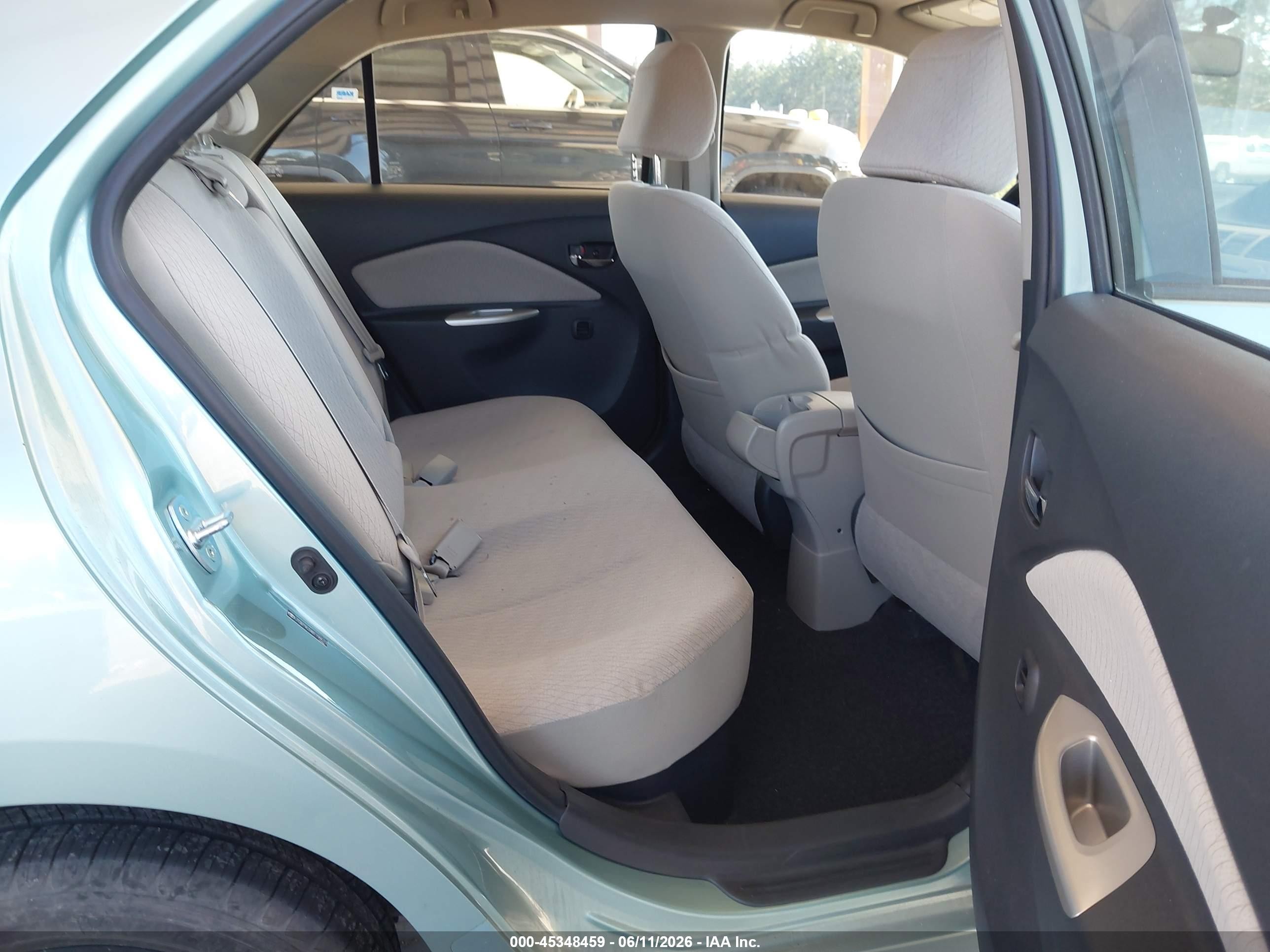 2008 Toyota Yaris   Turquoise vin: JTDBT903481199073