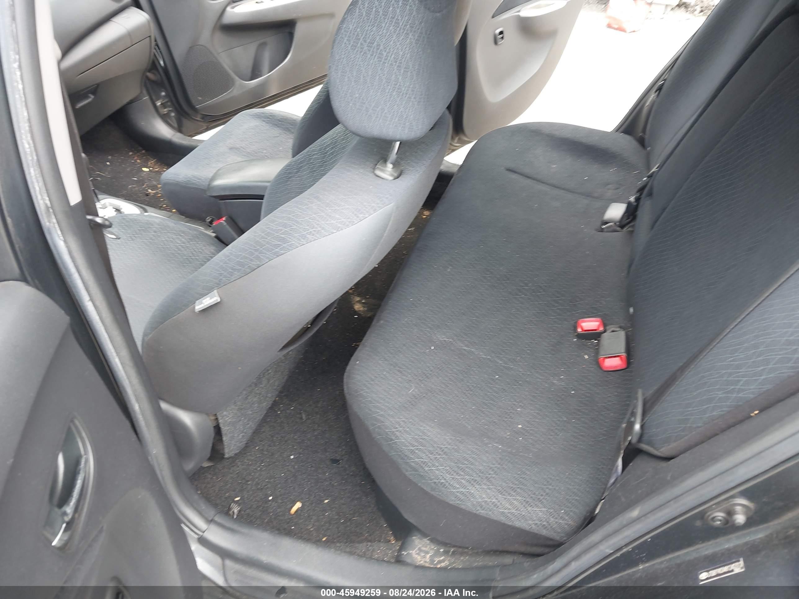 2008 Toyota Yaris   Black vin: JTDBT903481242312