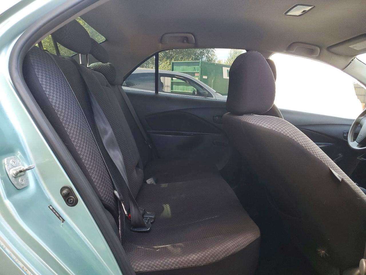 2007 Toyota Yaris Base Turquoise vin: JTDBT903571082617