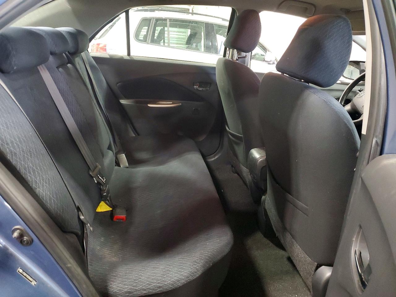 2008 Toyota Yaris Base Blue vin: JTDBT903584012504