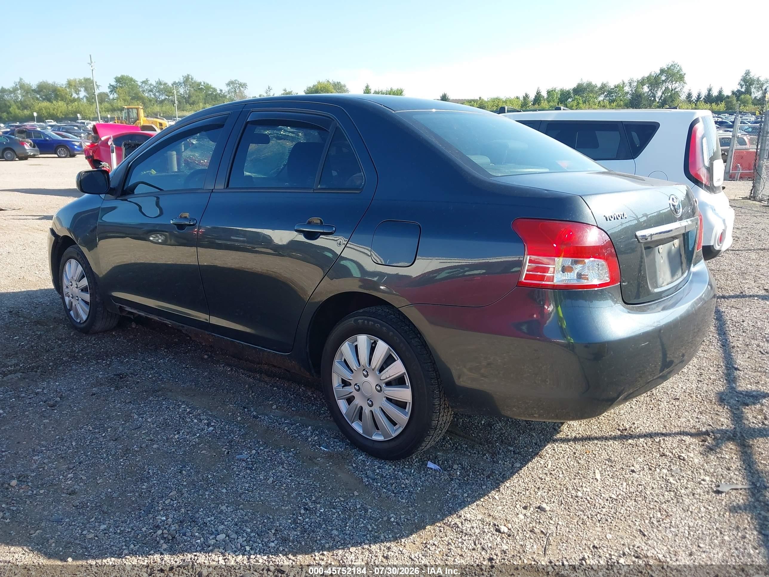2009 Toyota Yaris   Black vin: JTDBT903591307041