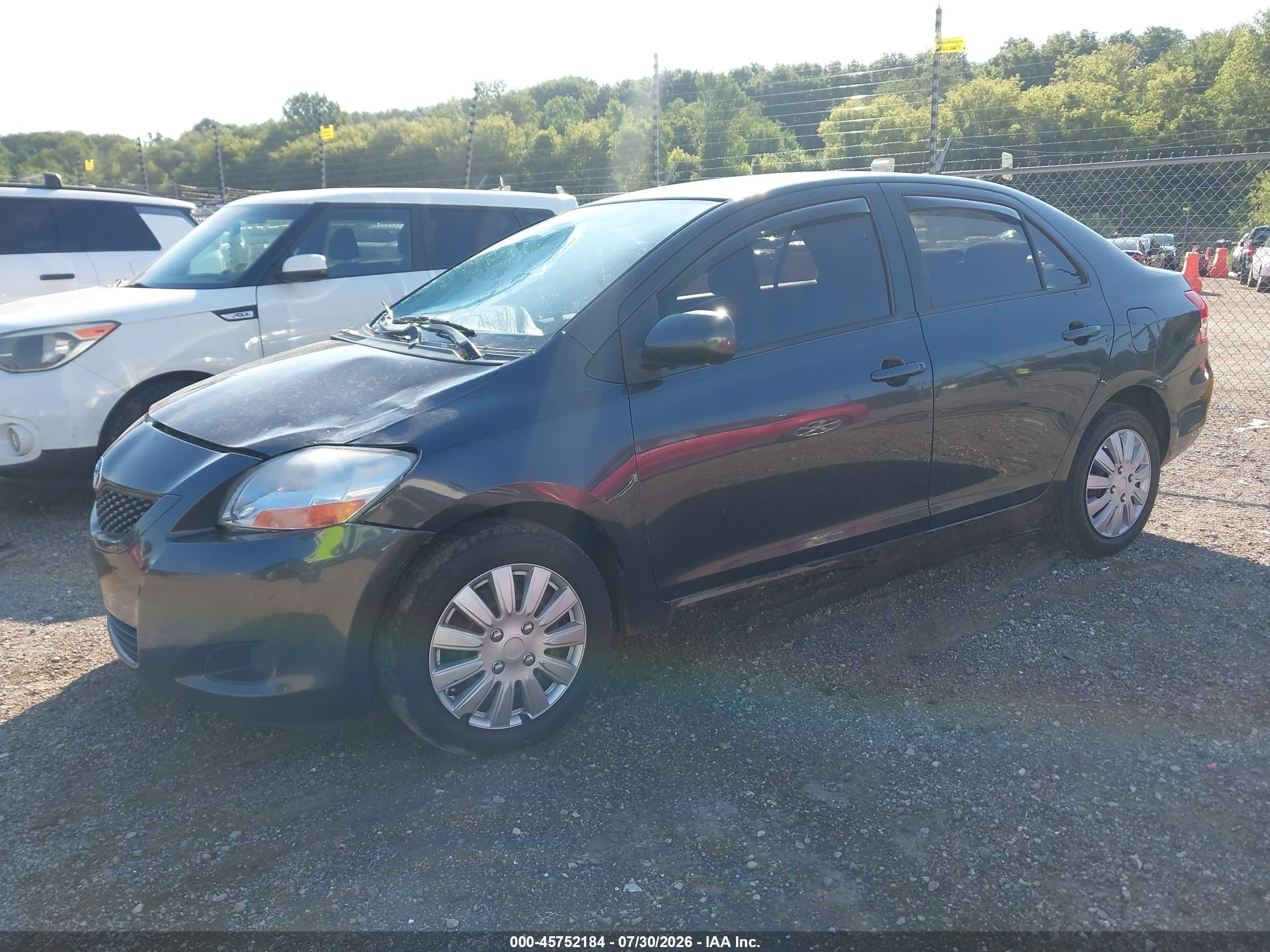 2009 Toyota Yaris   Black vin: JTDBT903591307041