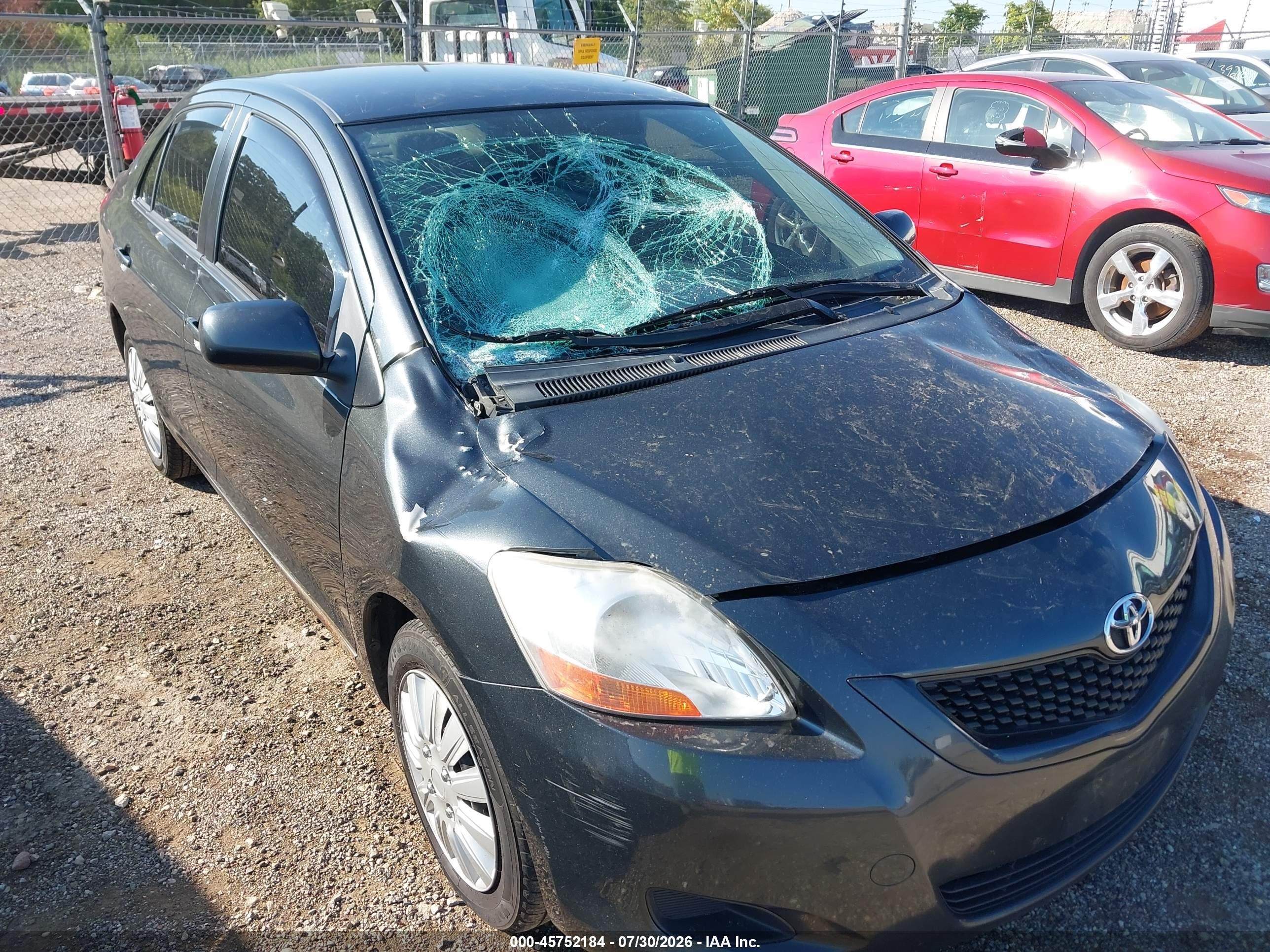 2009 Toyota Yaris   Black vin: JTDBT903591307041