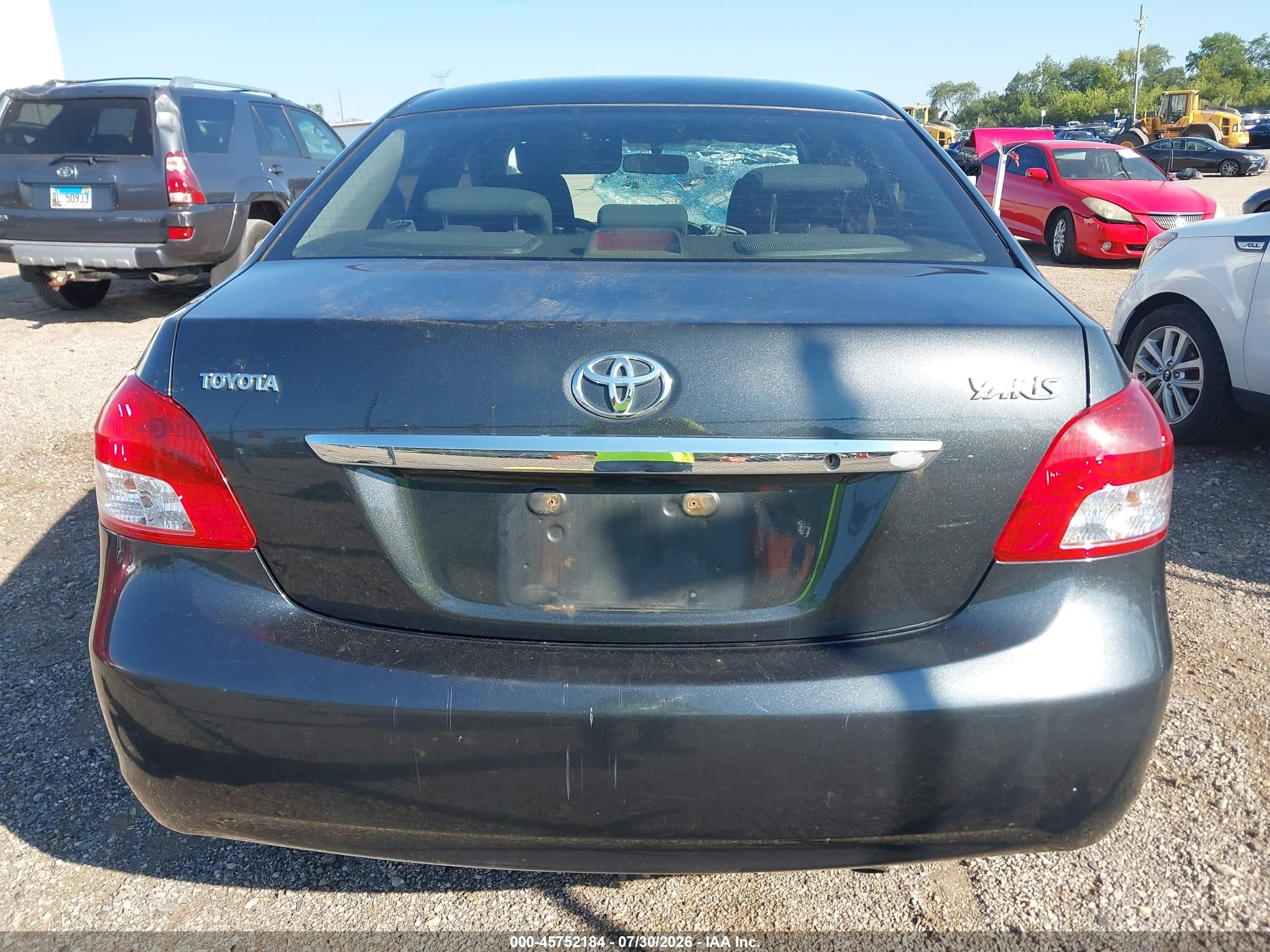 2009 Toyota Yaris   Black vin: JTDBT903591307041