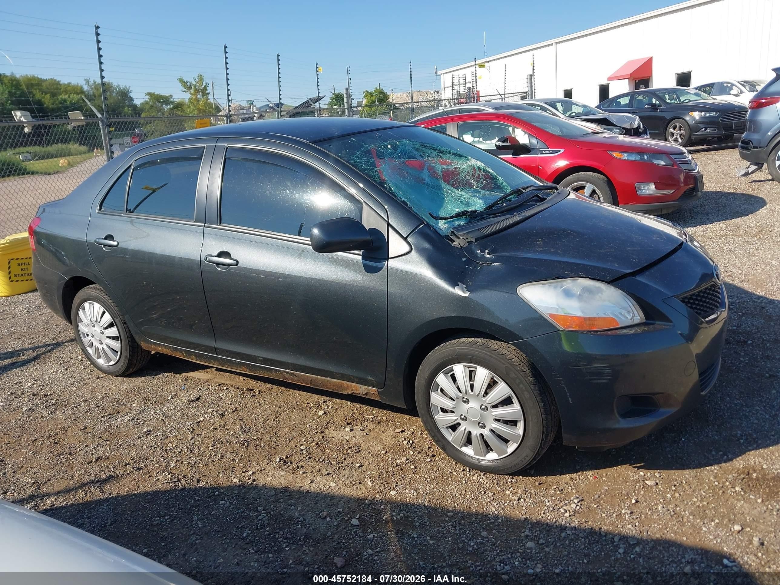2009 Toyota Yaris   Black vin: JTDBT903591307041