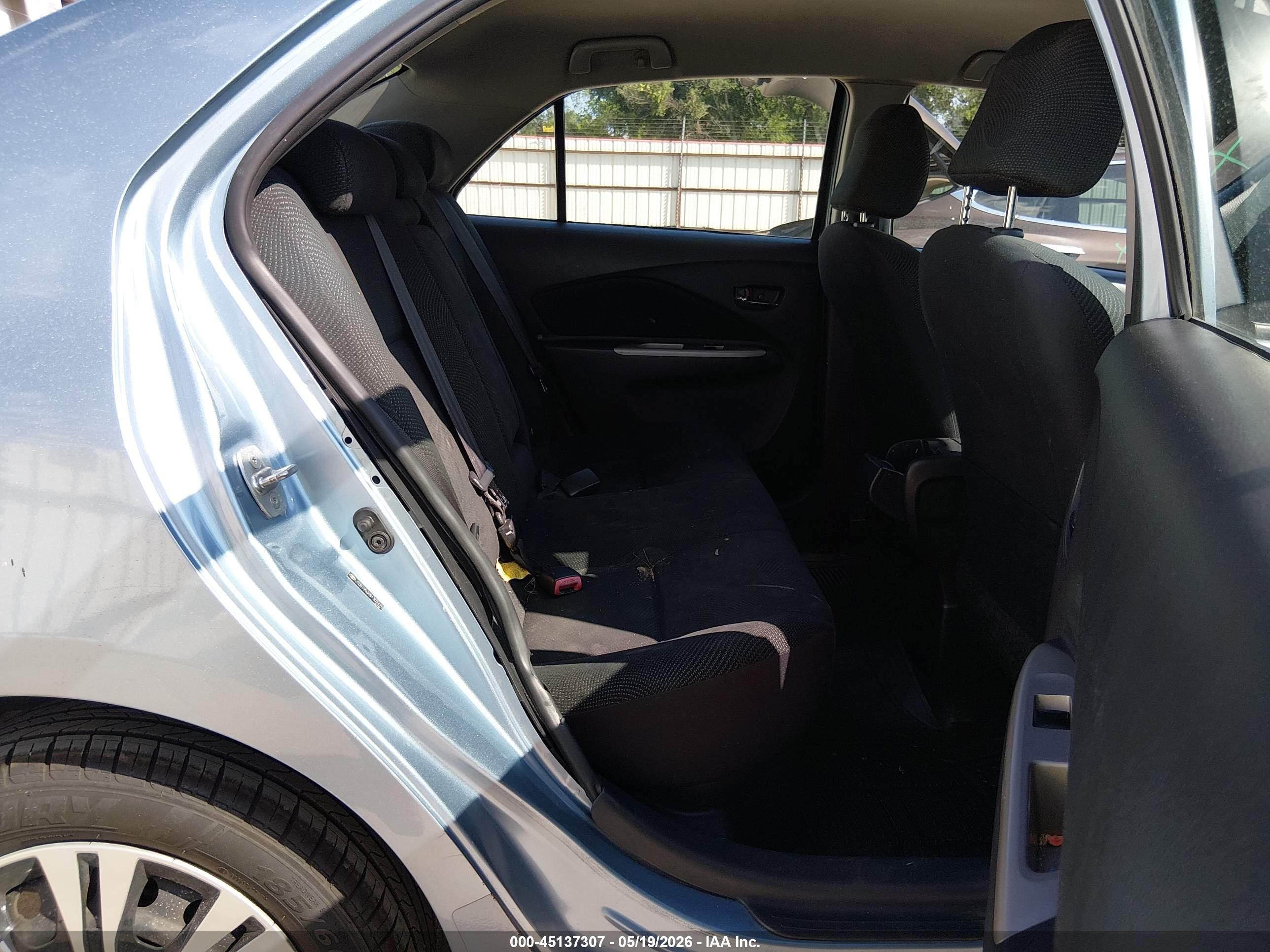 2009 Toyota Yaris   Light Blue vin: JTDBT903591307475