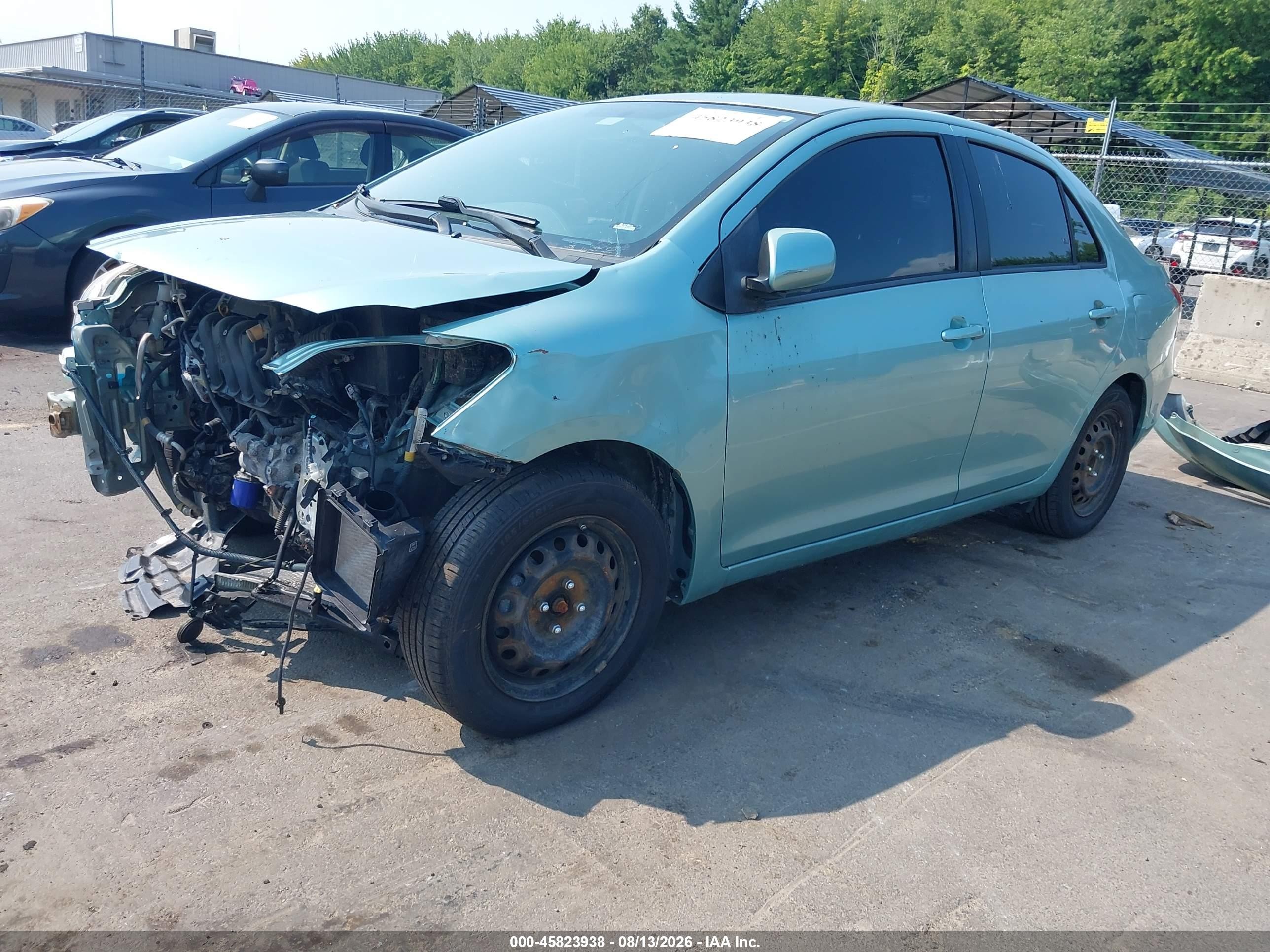 2009 Toyota Yaris   Green vin: JTDBT903794042315